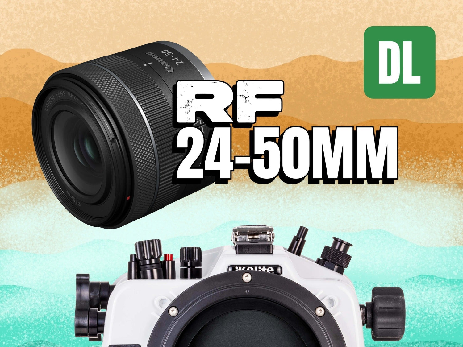 Canon RF 24-50mm Zoom Gear Installation // 200DL Underwater Housing [VIDEO]