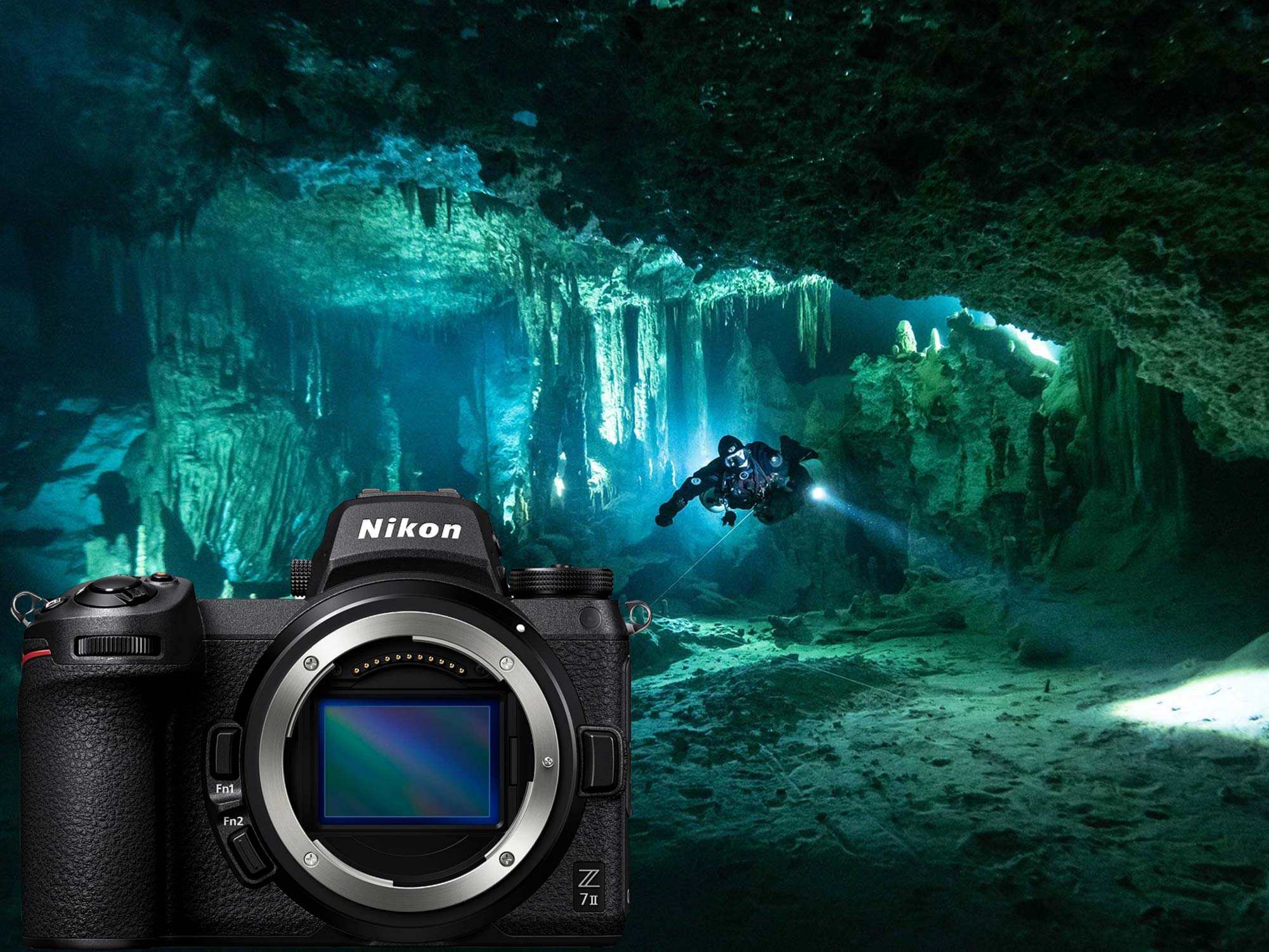 Underwater Cave Photography with the Nikon Z7 II