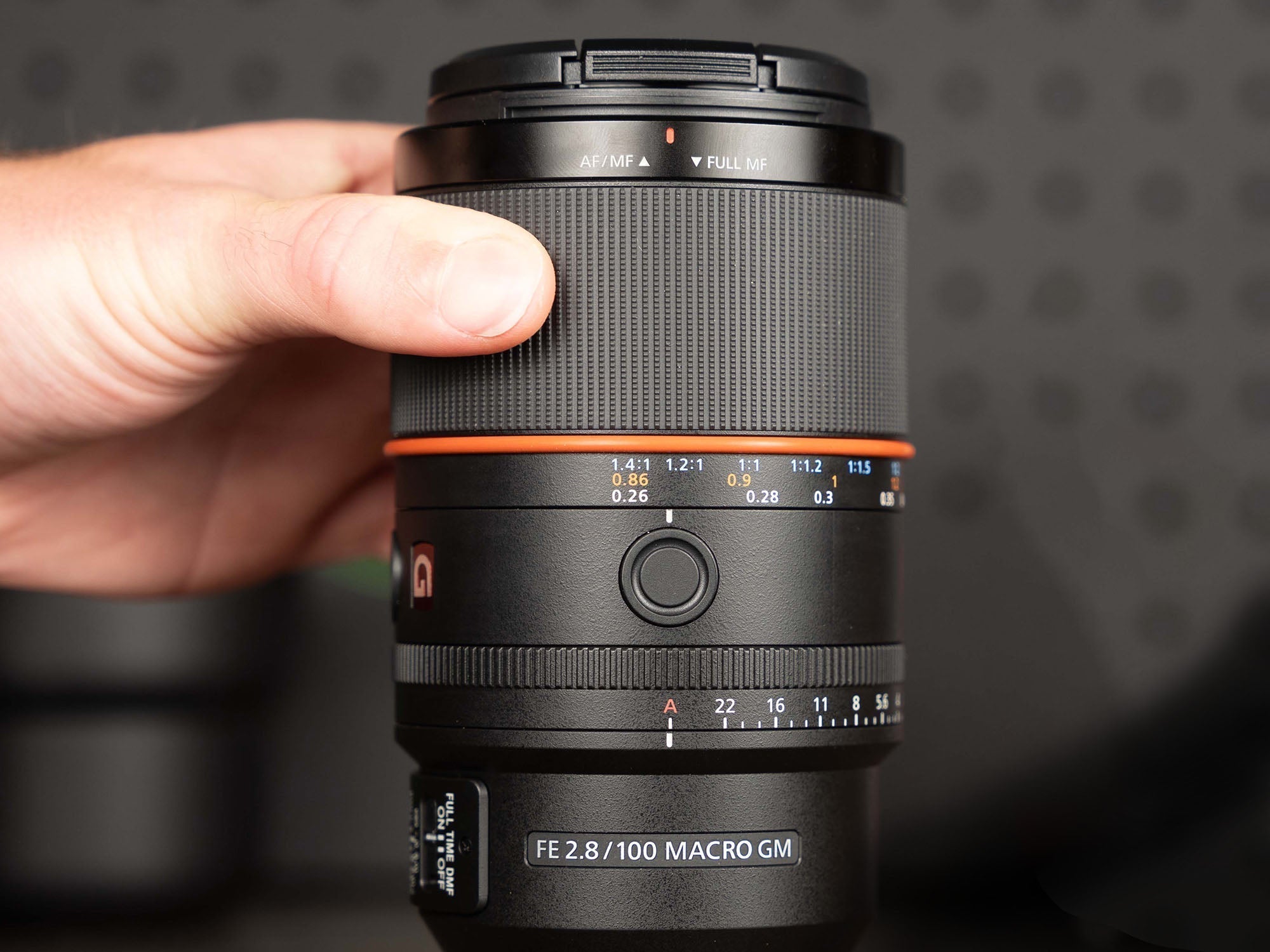 Sony 100mm f/2.8 Macro GM Lens with Ikelite's Autofocus Rink Lock for underwater photography