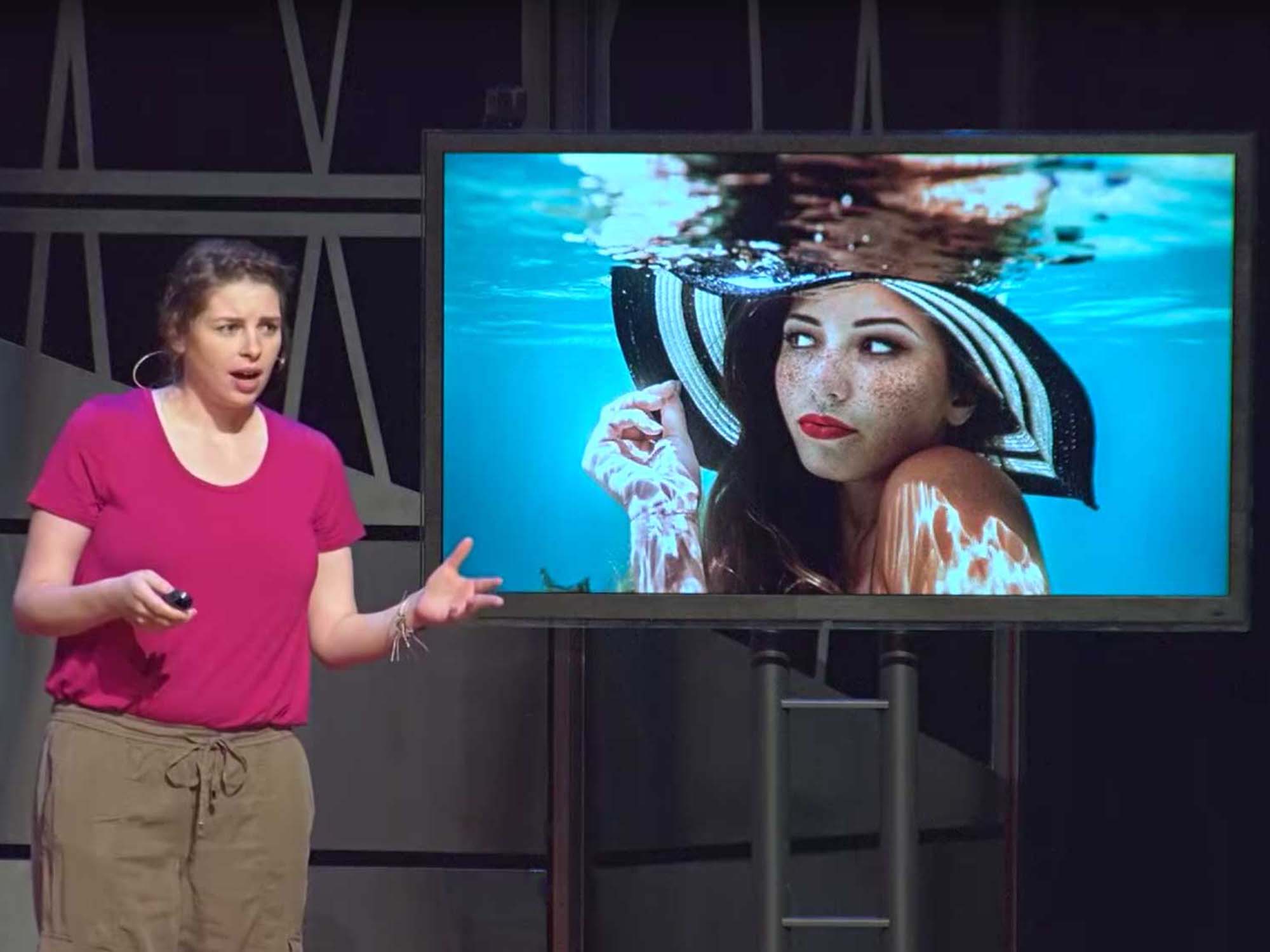 Jenna Martin's TEDx on Becoming an Underwater Portrait Photographer [VIDEO]