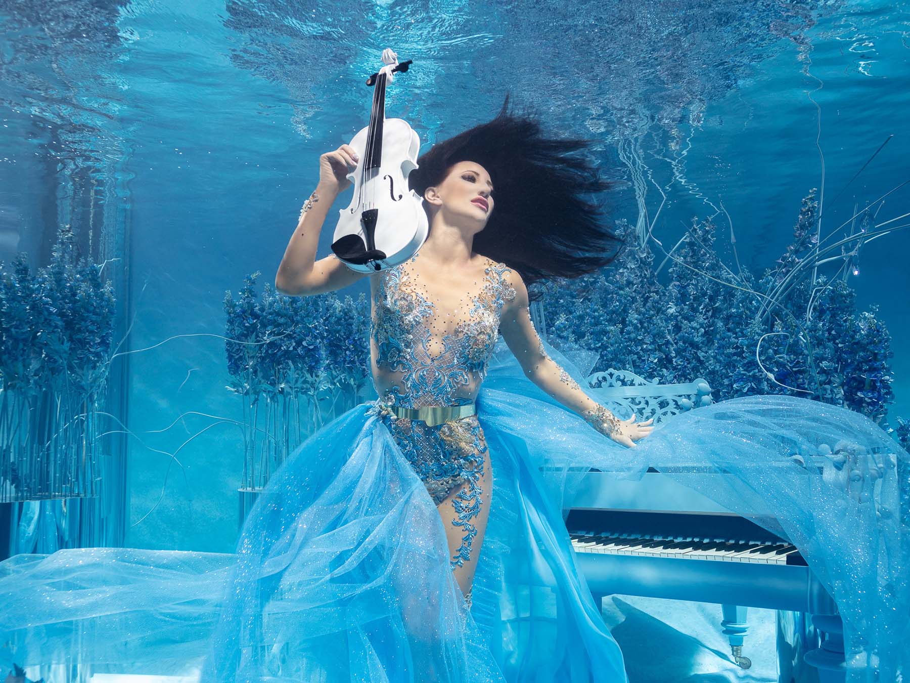 Submerged Symphony: Shooting "Atlantis" with Polish Pop Star Justyna Steczkowska