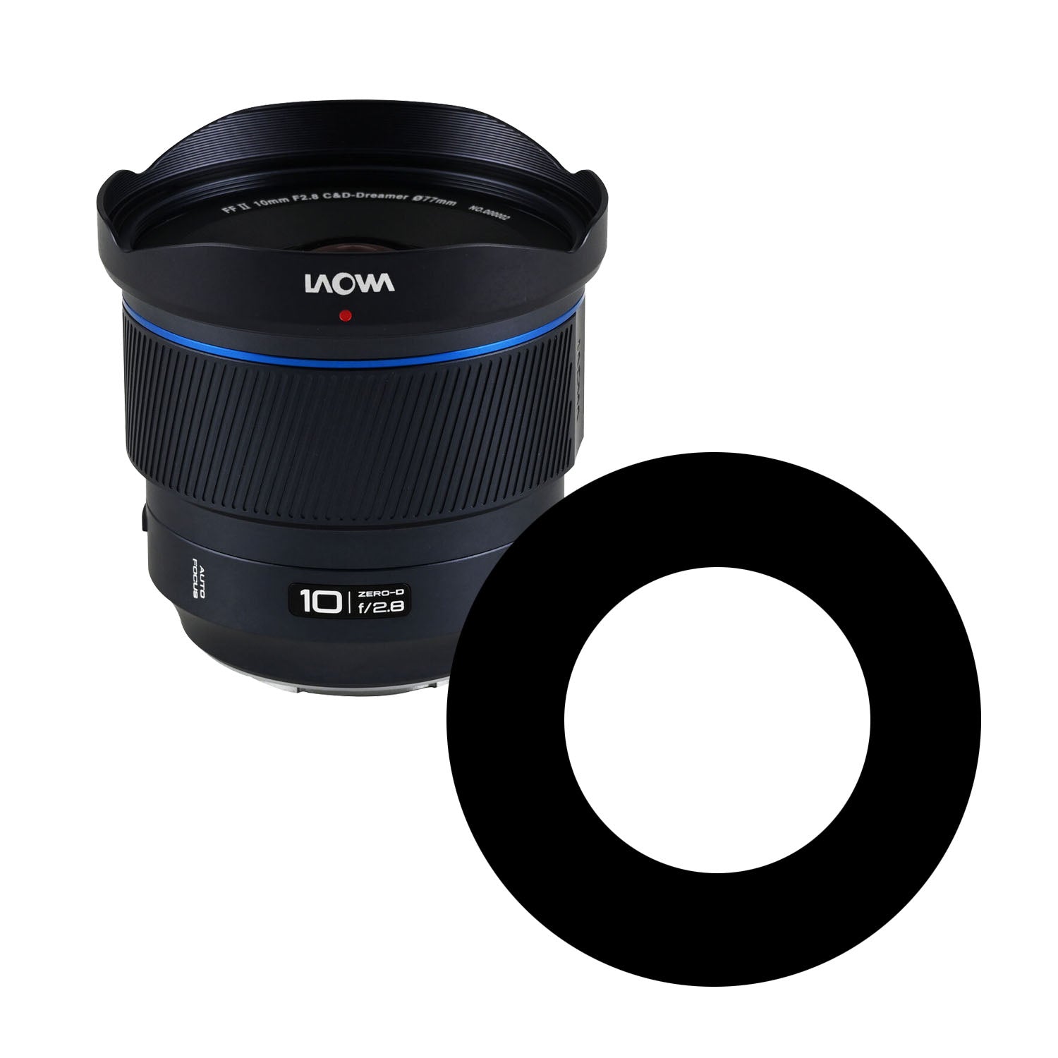 Ikelite Anti-Reflection Ring for Laowa 10mm f/2.8 Lens