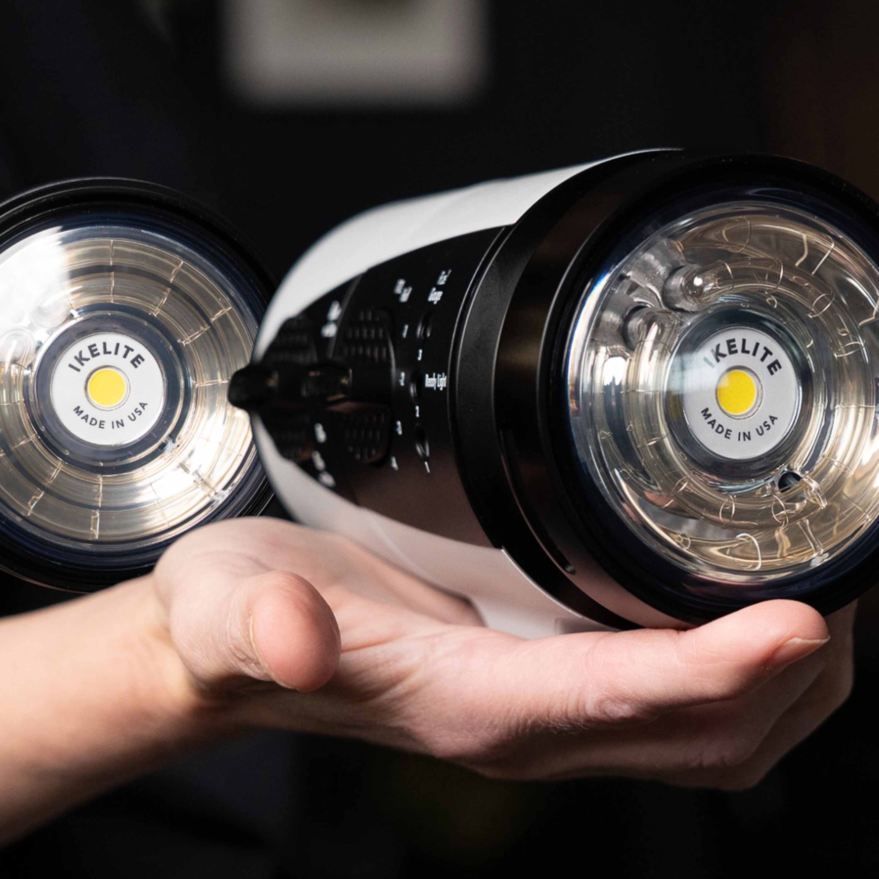 Ikelite RC232 TTL Underwater Strobe with Video Light Fiber Optic