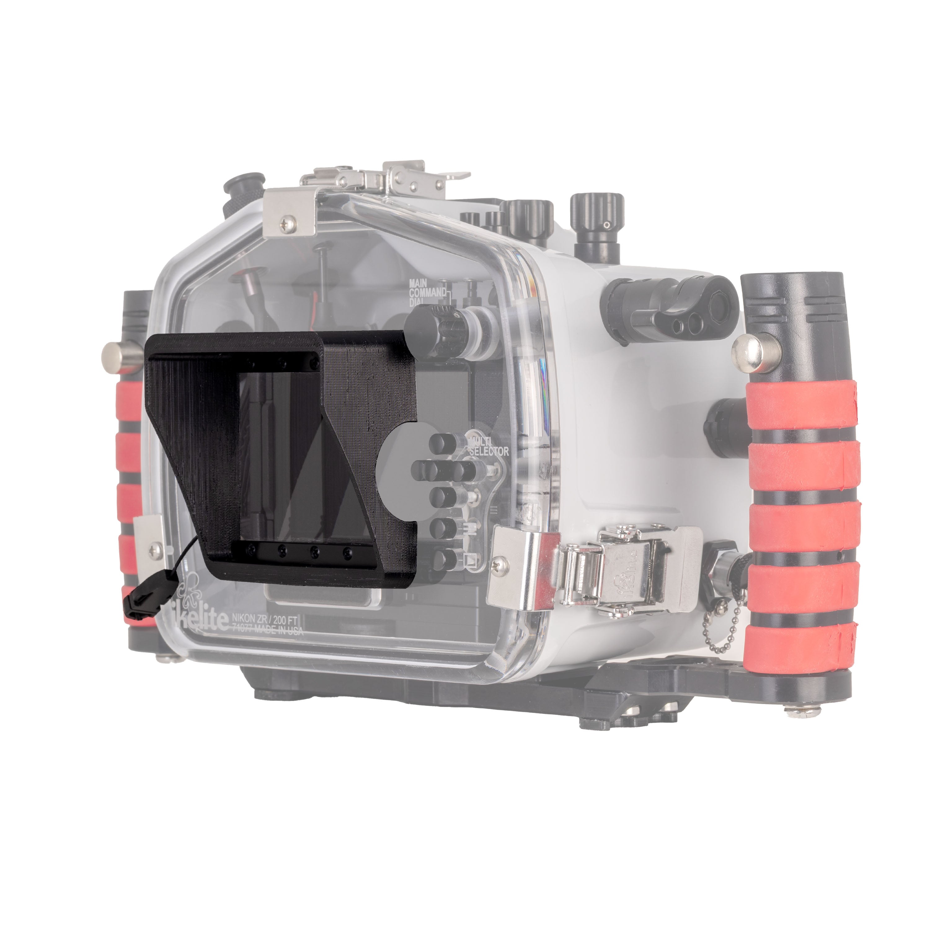 Sun Hood LCD Shade for Nikon ZR 200DL Underwater Housing