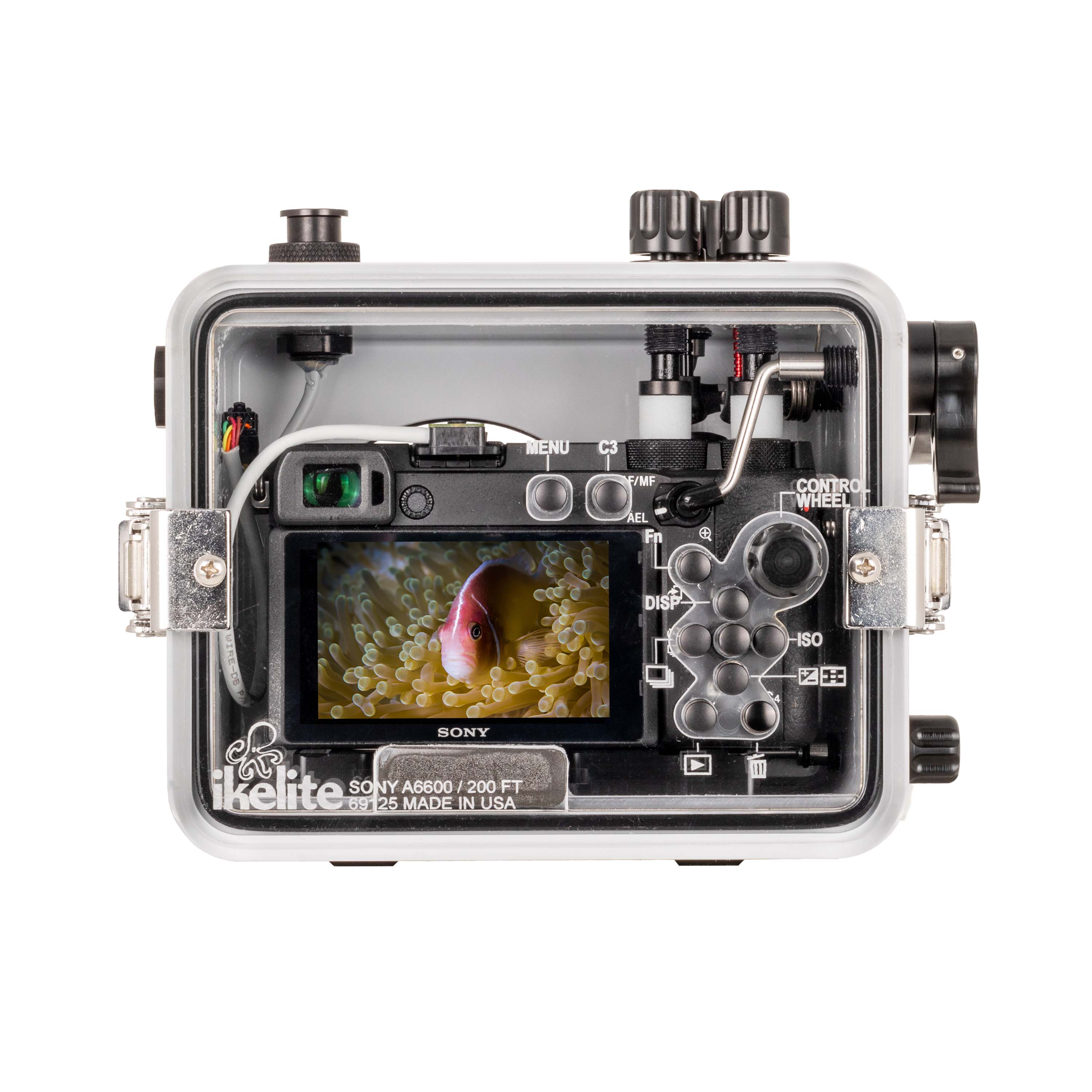 Ikelite 200DLM/E Underwater Housing for Sony Alpha a6600 Mirrorless Cameras