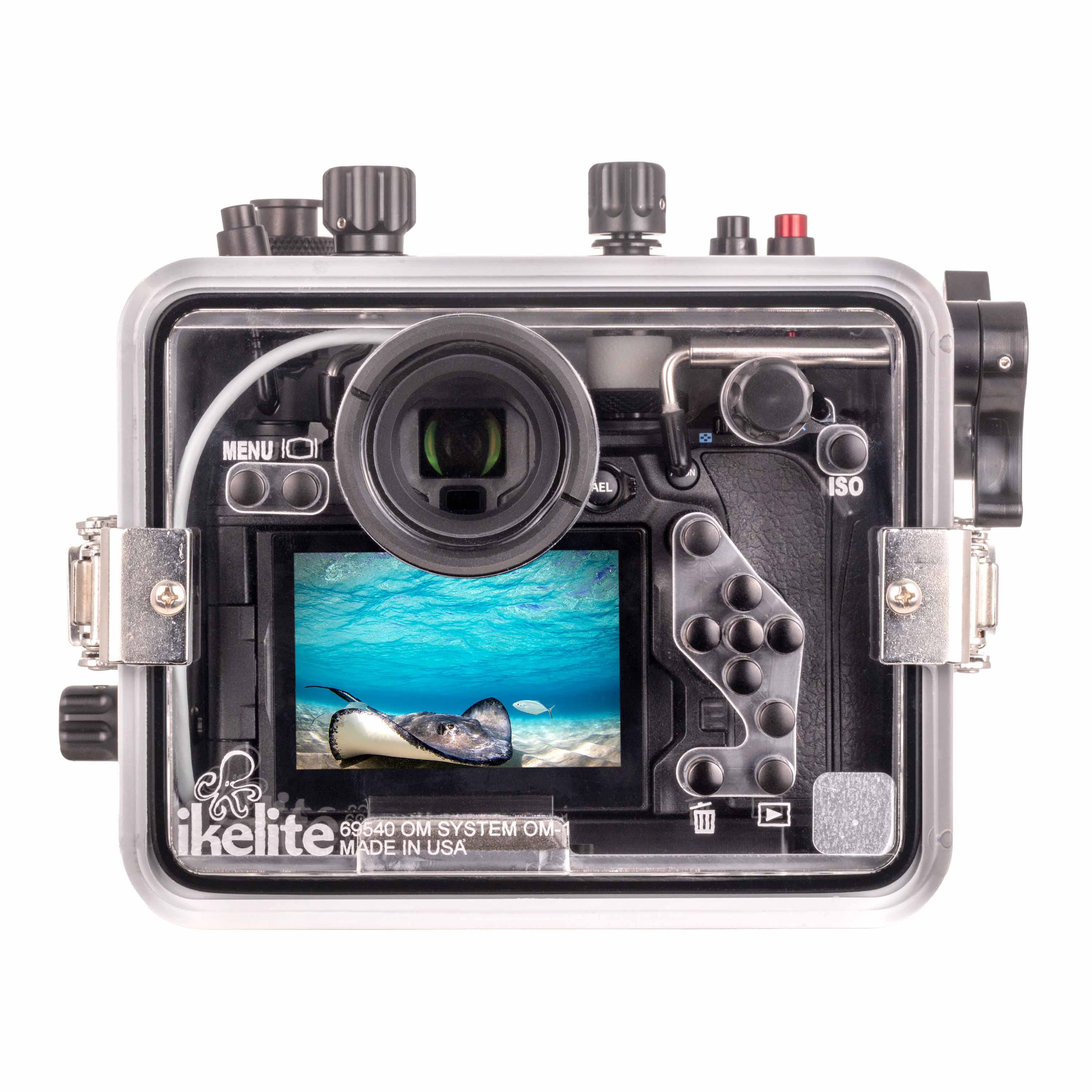 Ikelite 200DLM/B Underwater Housing for OM System OM-1 Mirrorless Cameras