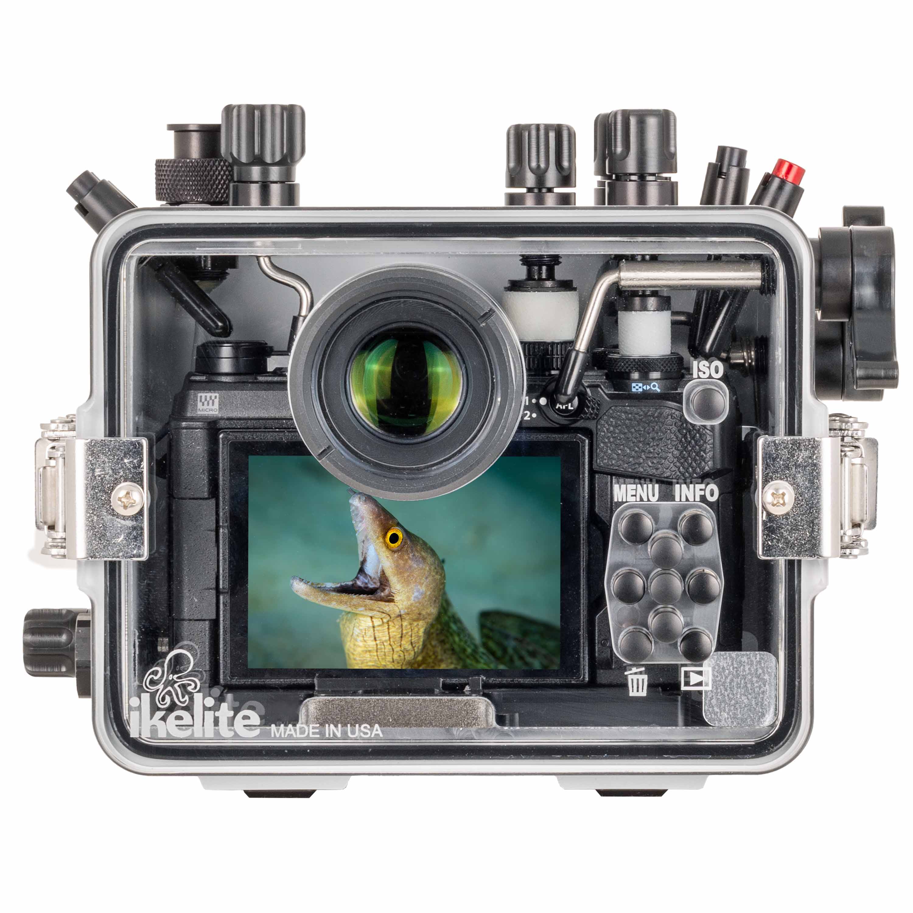Ikelite 200DLM/A Underwater Housing for OM System OM-5, OM-5 II, and Olympus OM-D E-M5 III Mirrorless Cameras (Copy)