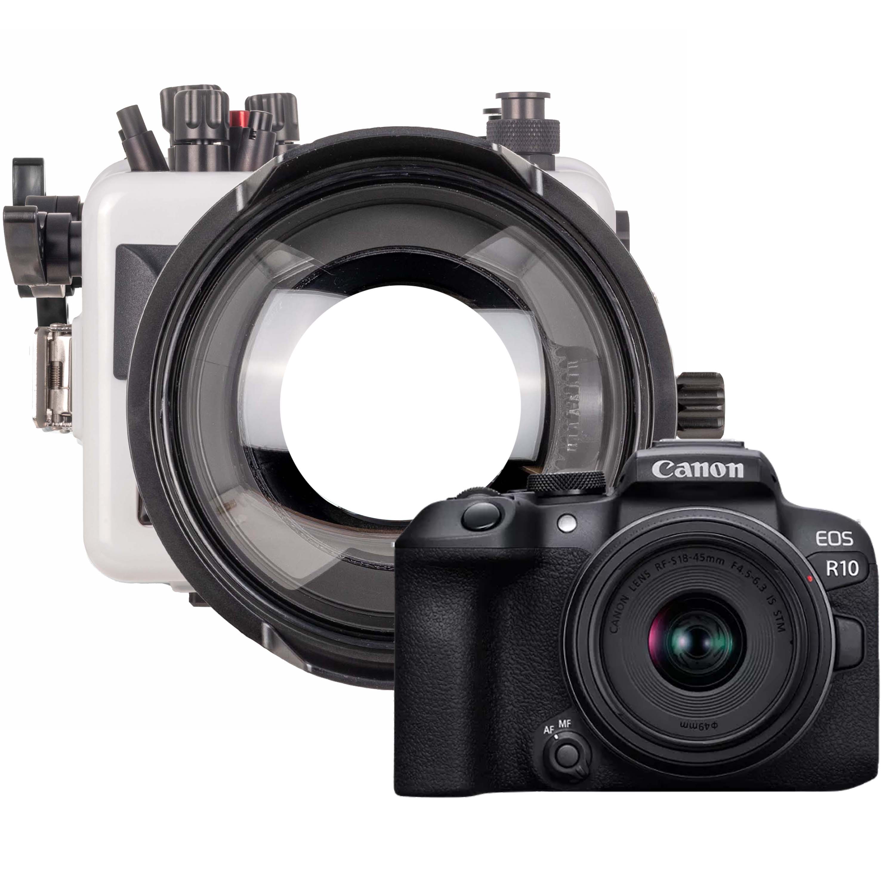 Ikelite 200DLM/D Underwater Housing and Canon EOS R10 Camera Complete Kit