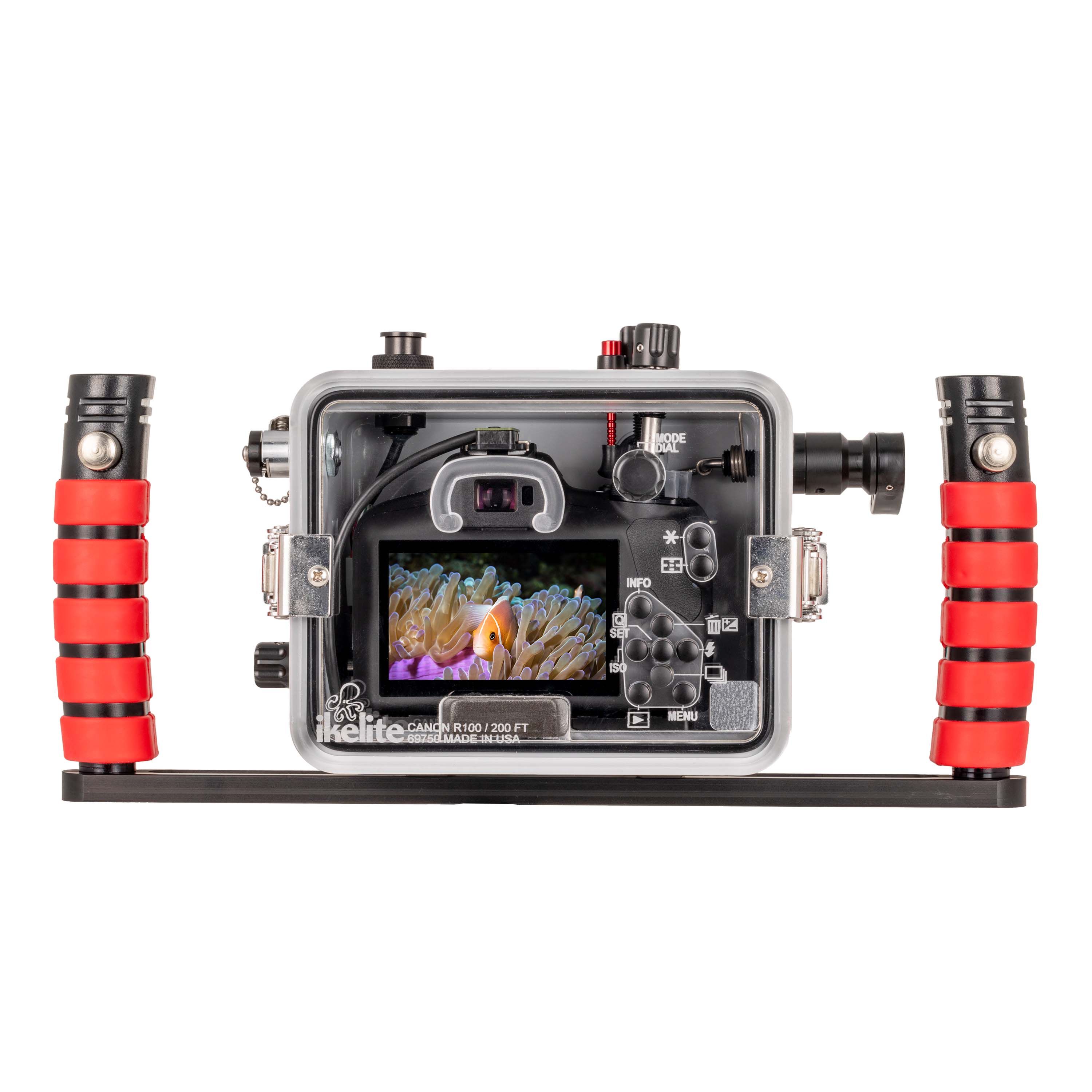 Ikelite 200DLM/D Underwater Housing and Canon EOS R100 Camera Deluxe Kit