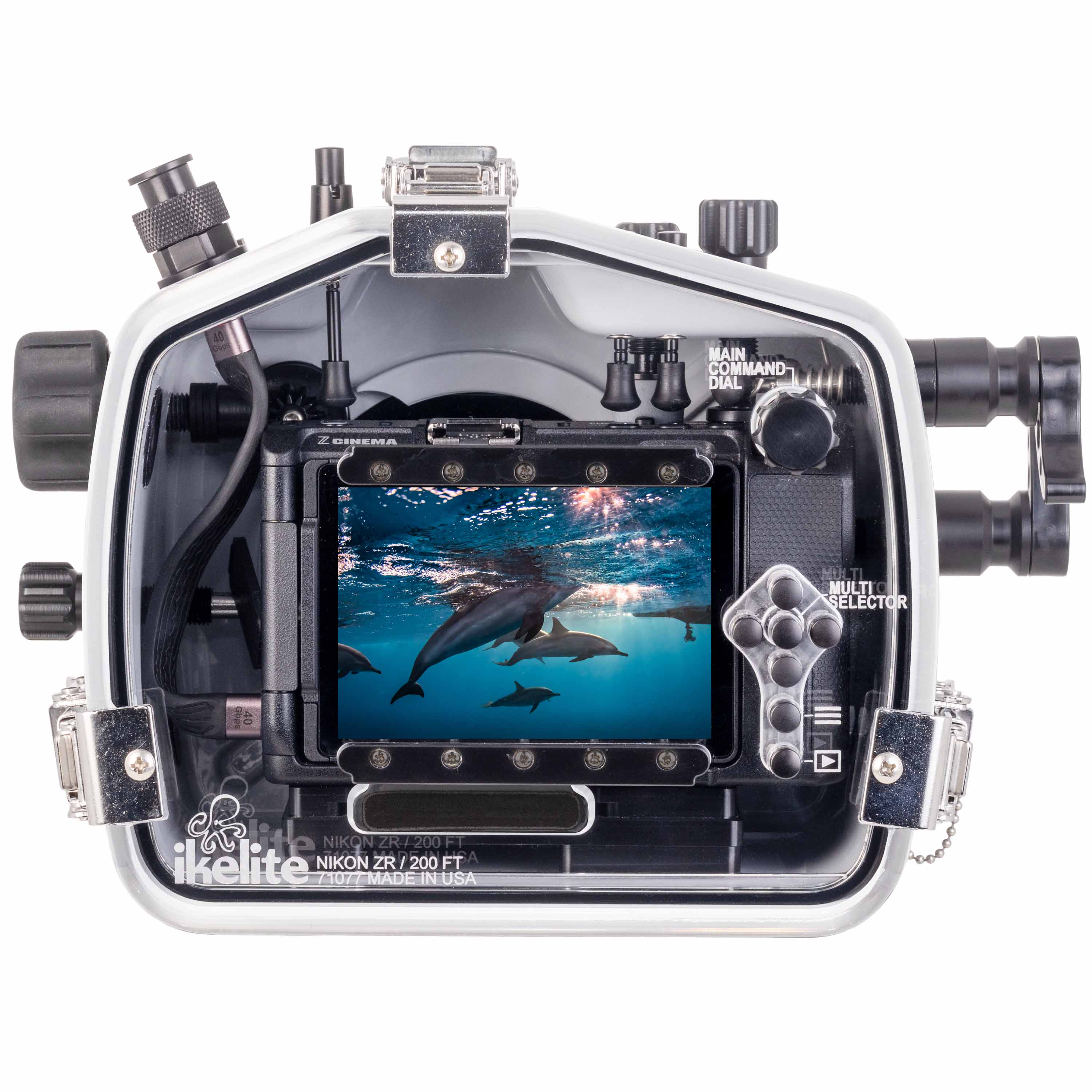 200DL Underwater Housing for Nikon ZR 6K Cinema Camera