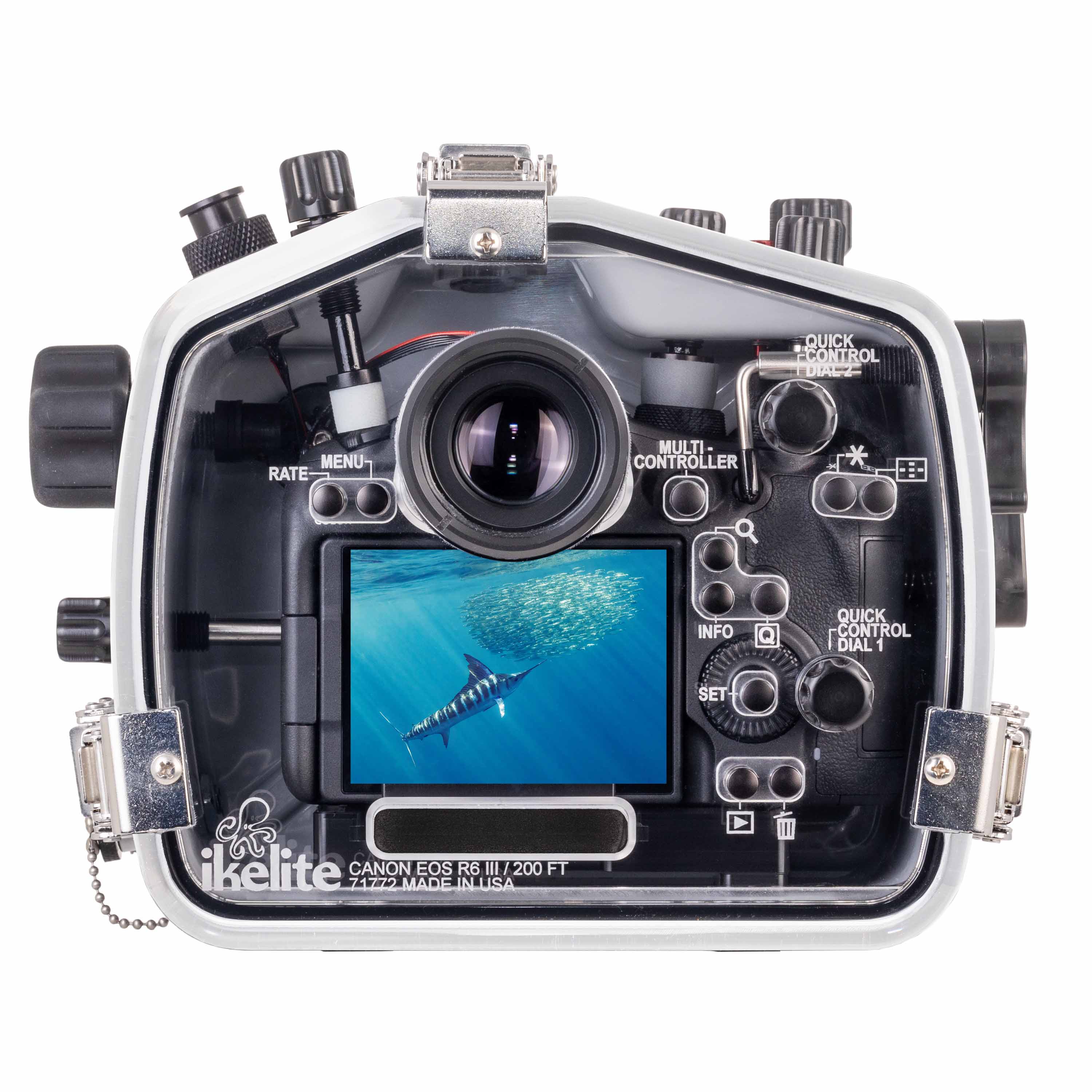200DL Underwater Housing for Canon EOS R6 III Mirrorless Digital Camer