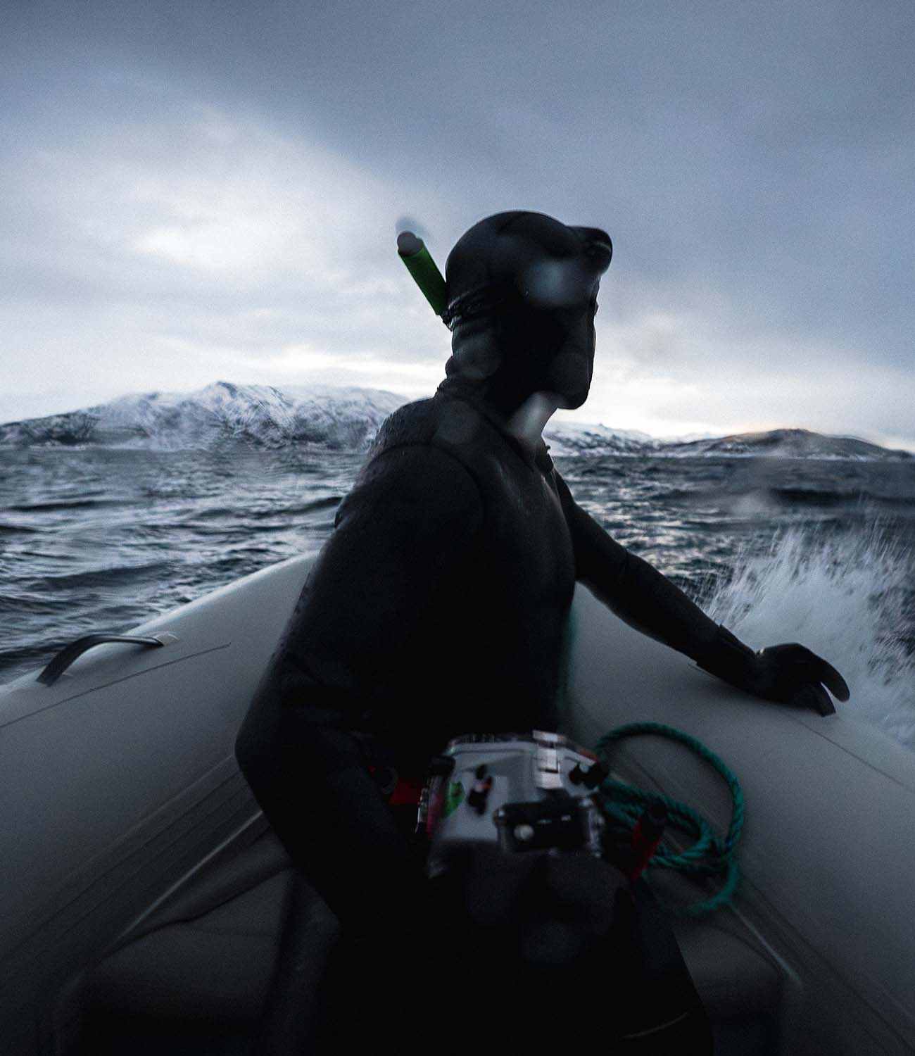 Jacques de Vos with Ikelite Underwater Housing in Norway