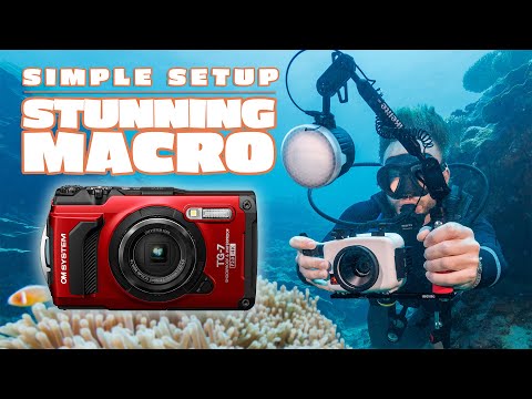 Underwater Housing for OM System Tough TG-7, Olympus TG-6 Camera and E