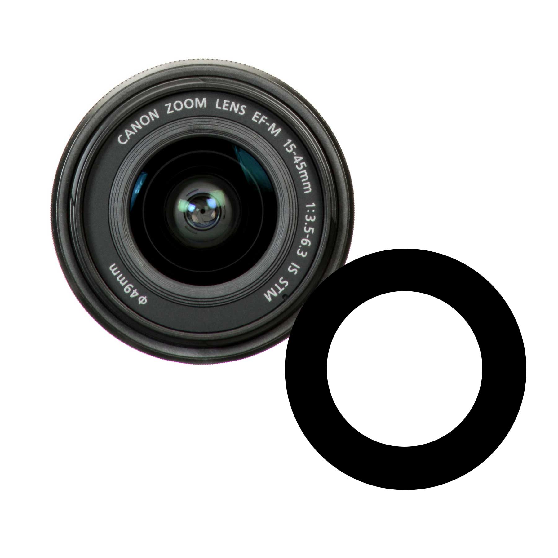 Anti-Reflection Ring for Canon 15-45mm STM Lens