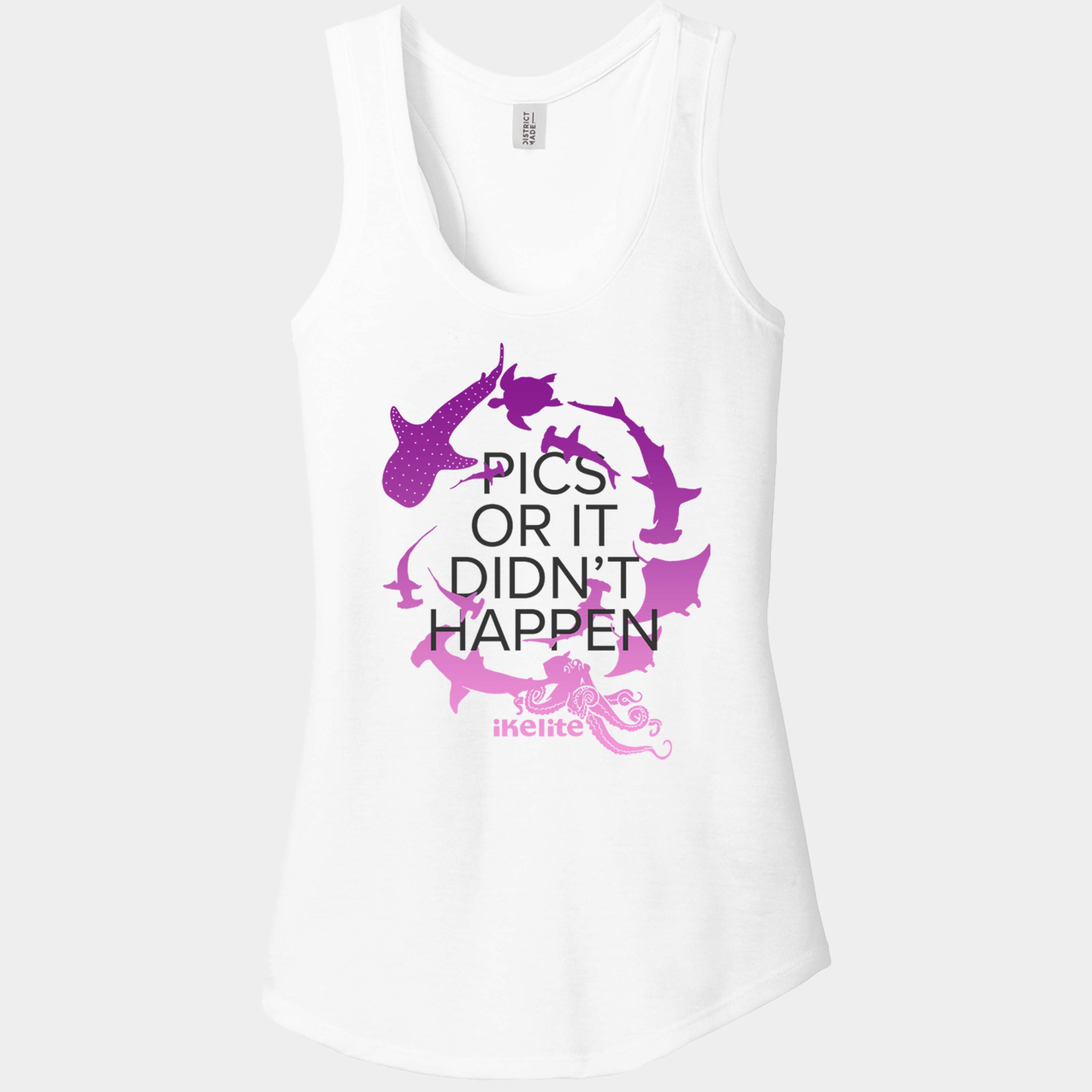 Women's Tank Top Pics or it Didn't Happen Circle