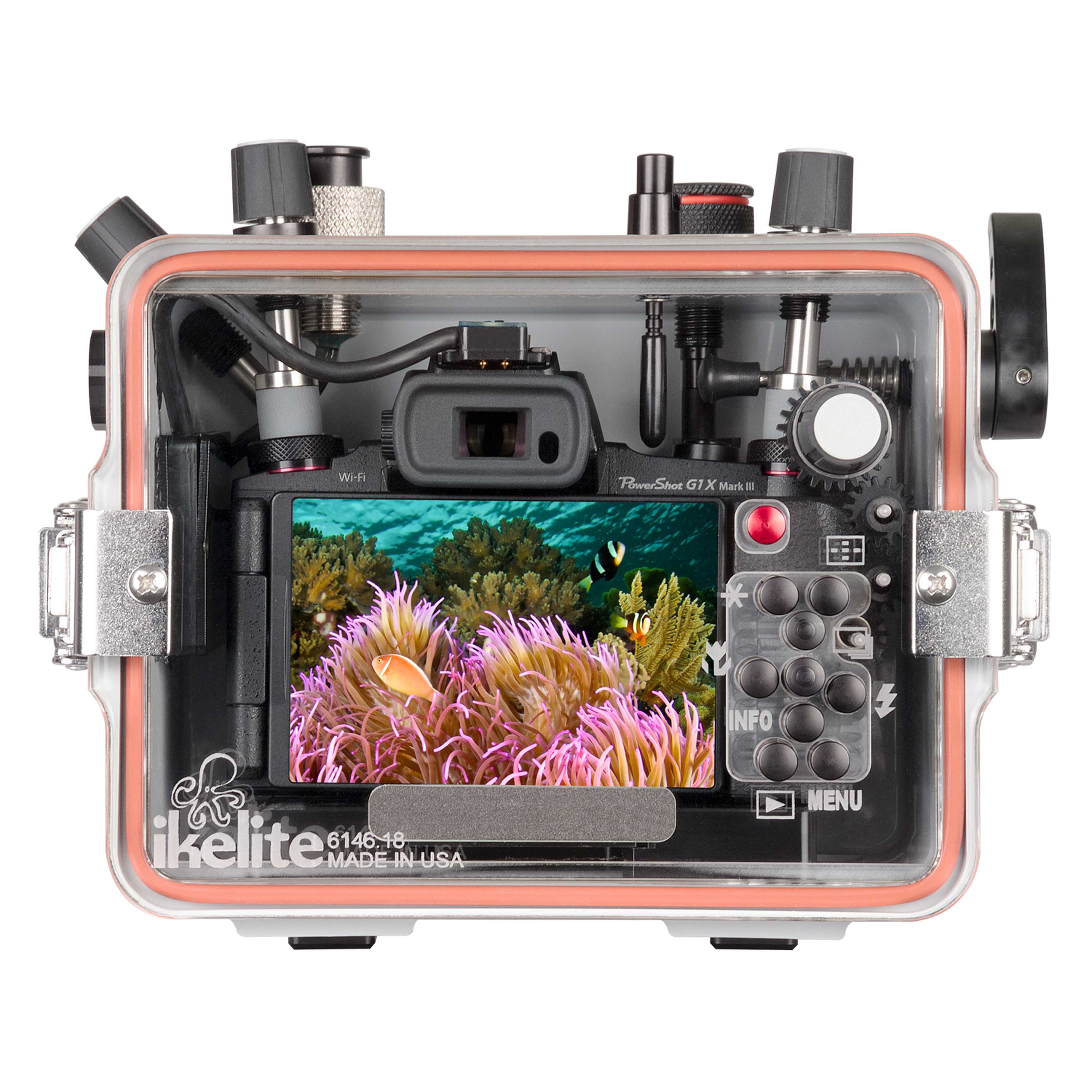 Underwater Housing for Canon PowerShot G1 X Mark III Camera