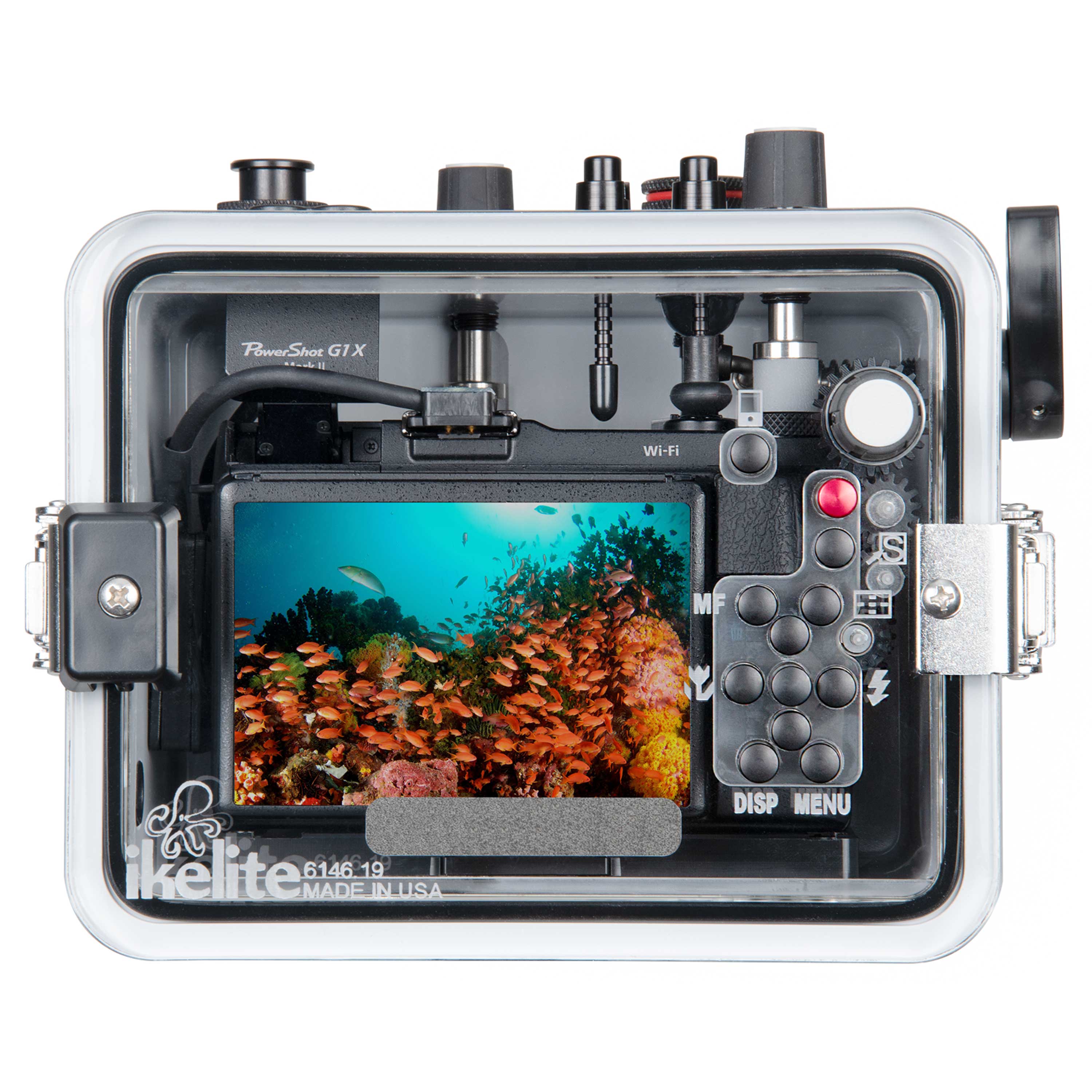 Underwater TTL Housing for Canon PowerShot G1X Mark II (Updated)