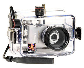 Underwater Housing for Canon PowerShot SD1000, SD1100, IXUS 70, IXUS 80