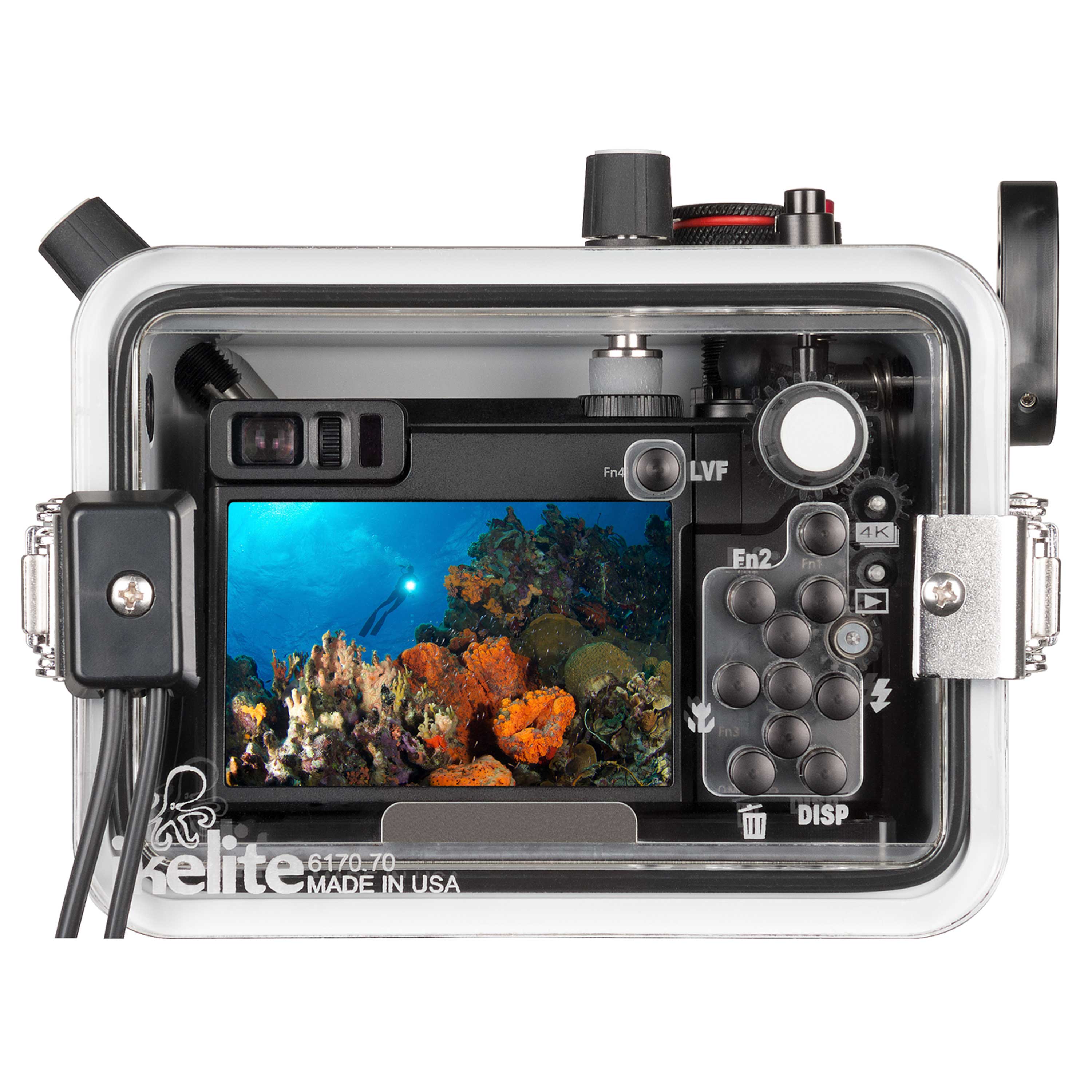 Underwater Housing for Panasonic Lumix ZS70 TZ90 Digital Cameras