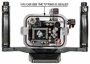 Underwater Housing for Nikon COOLPIX 8400