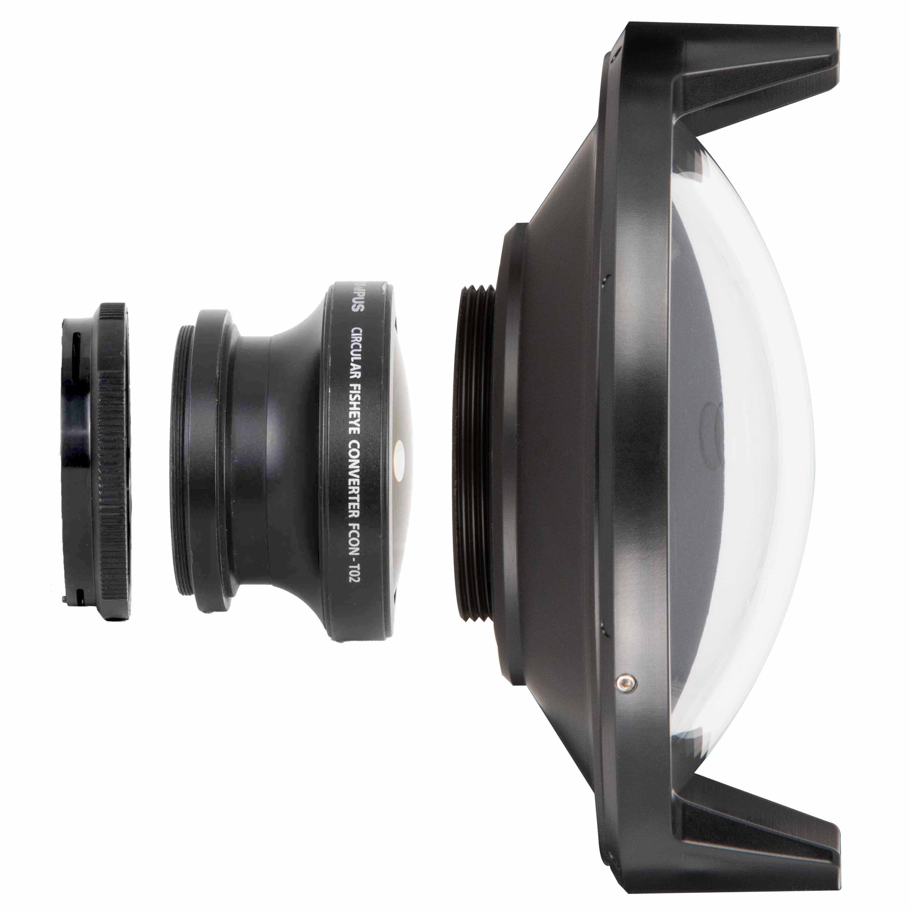 Ikelite Dome Port for Olympus FCON-T02 Kit with Fisheye Lens for Olympus TG-6