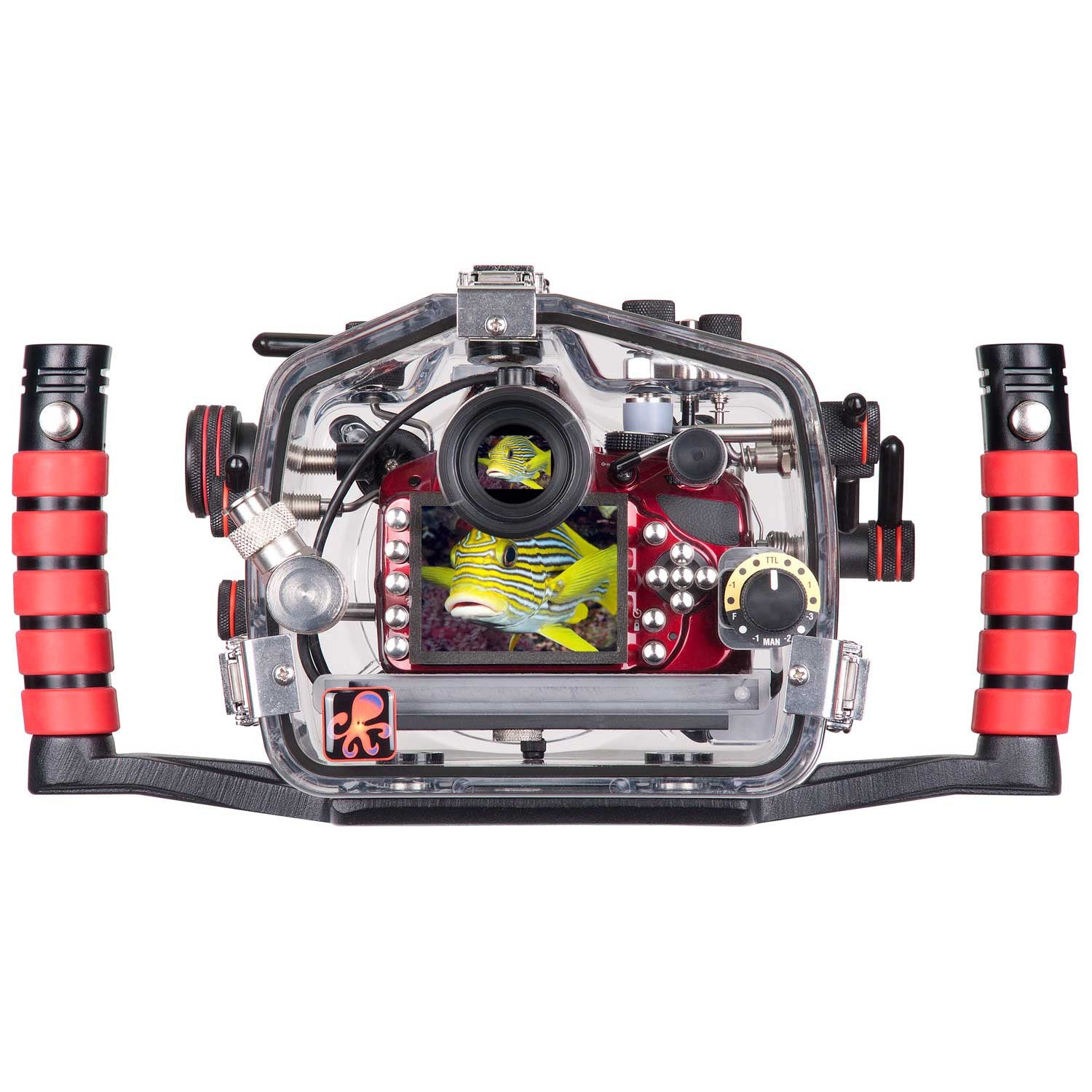 200FL Underwater TTL Housing for Nikon D3200 DSLR Cameras