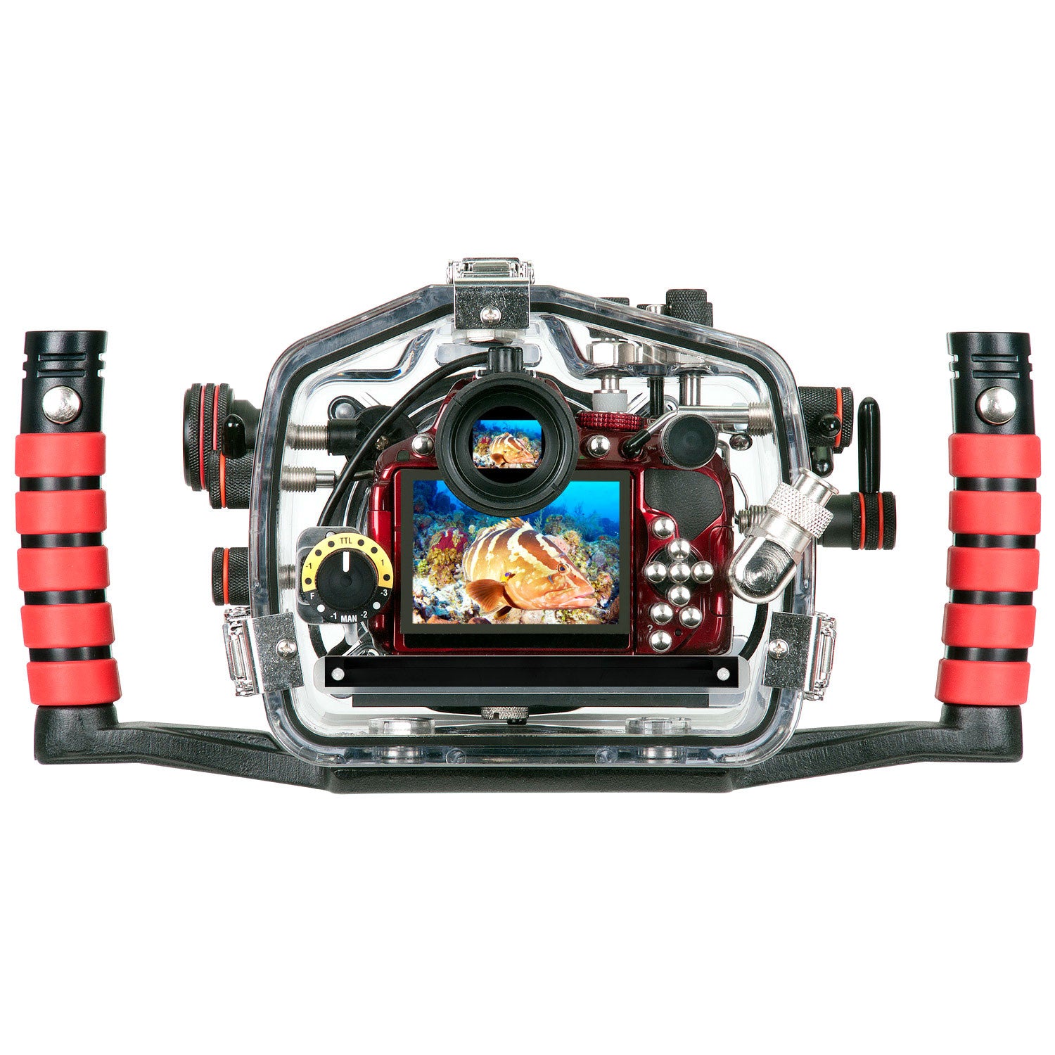 200FL Underwater TTL Housing for Nikon D5300 DSLR Cameras