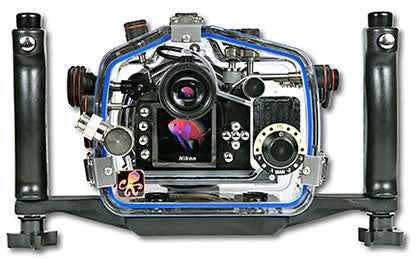 200FL Underwater TTL Housing for Nikon D40, D40x, D60 DSLR