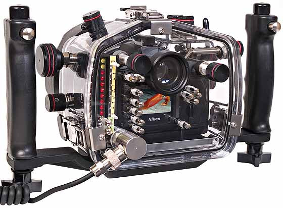 200FL Underwater TTL Housing for Nikon D50 DSLR