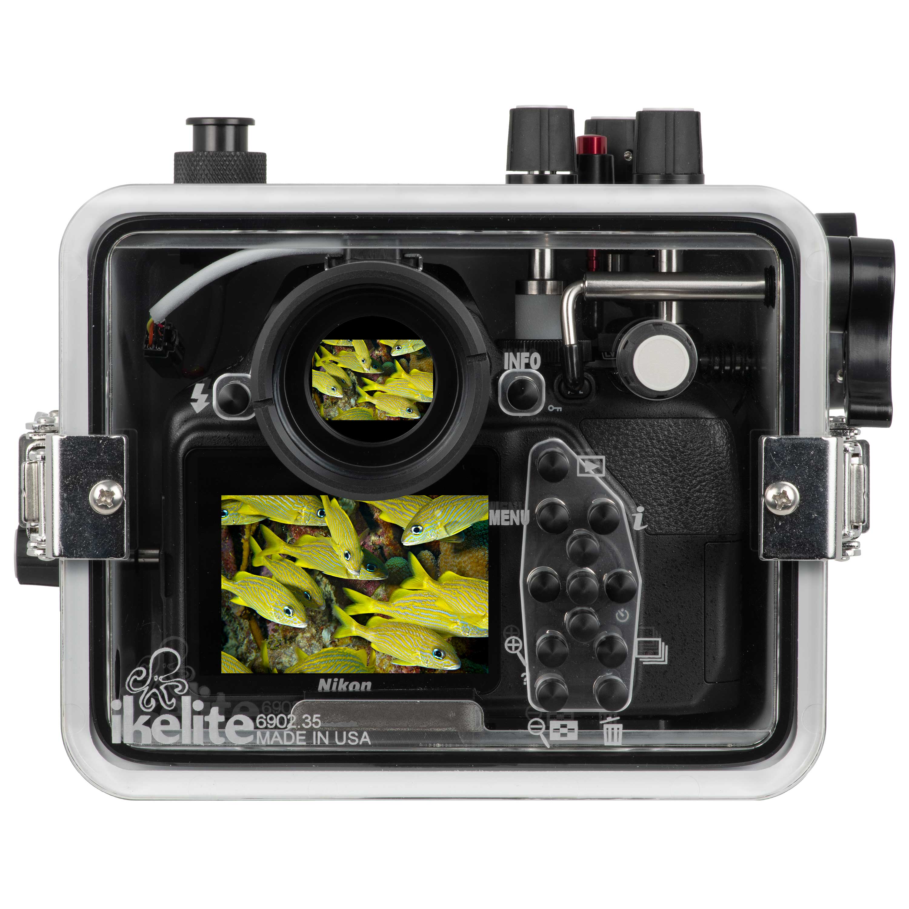 200DLM/C Underwater TTL Housing for Nikon D5300 DSLR