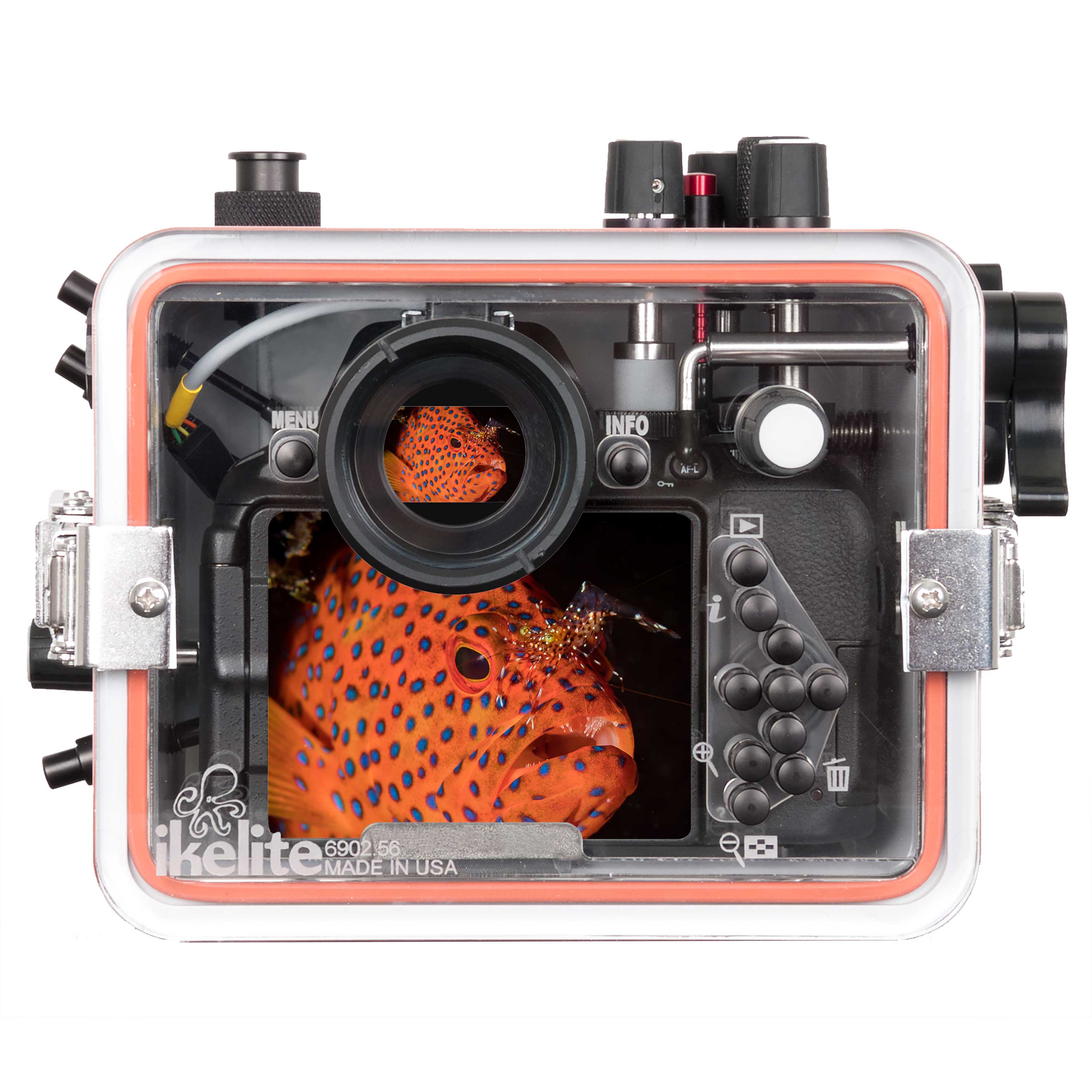 200DLM/C Underwater Housing for Nikon D5500, D5600 DSLR