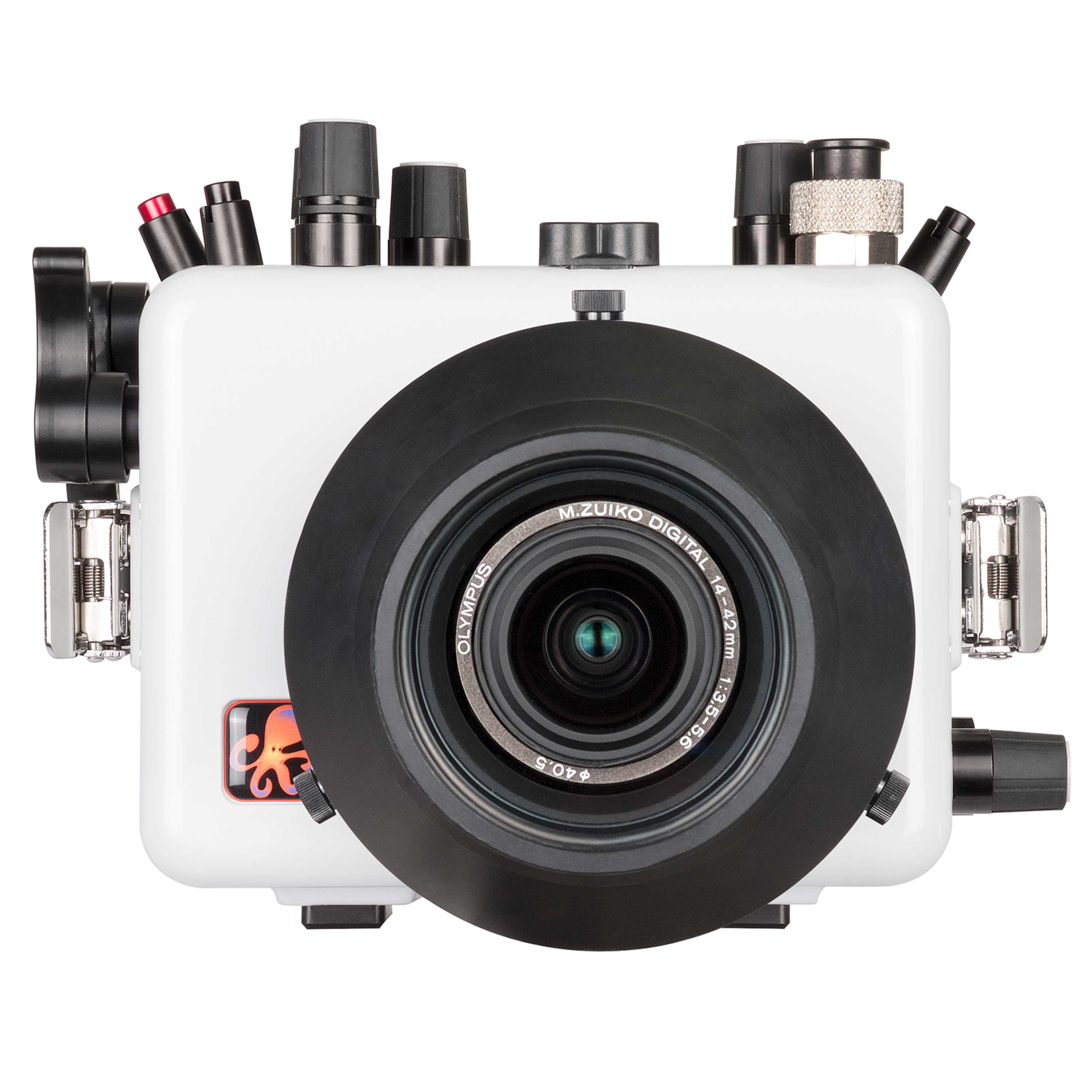 200DLM/A Underwater TTL Housing for Olympus OM-D E-M10 Mark III Mirrorless Micro Four-Thirds Cameras