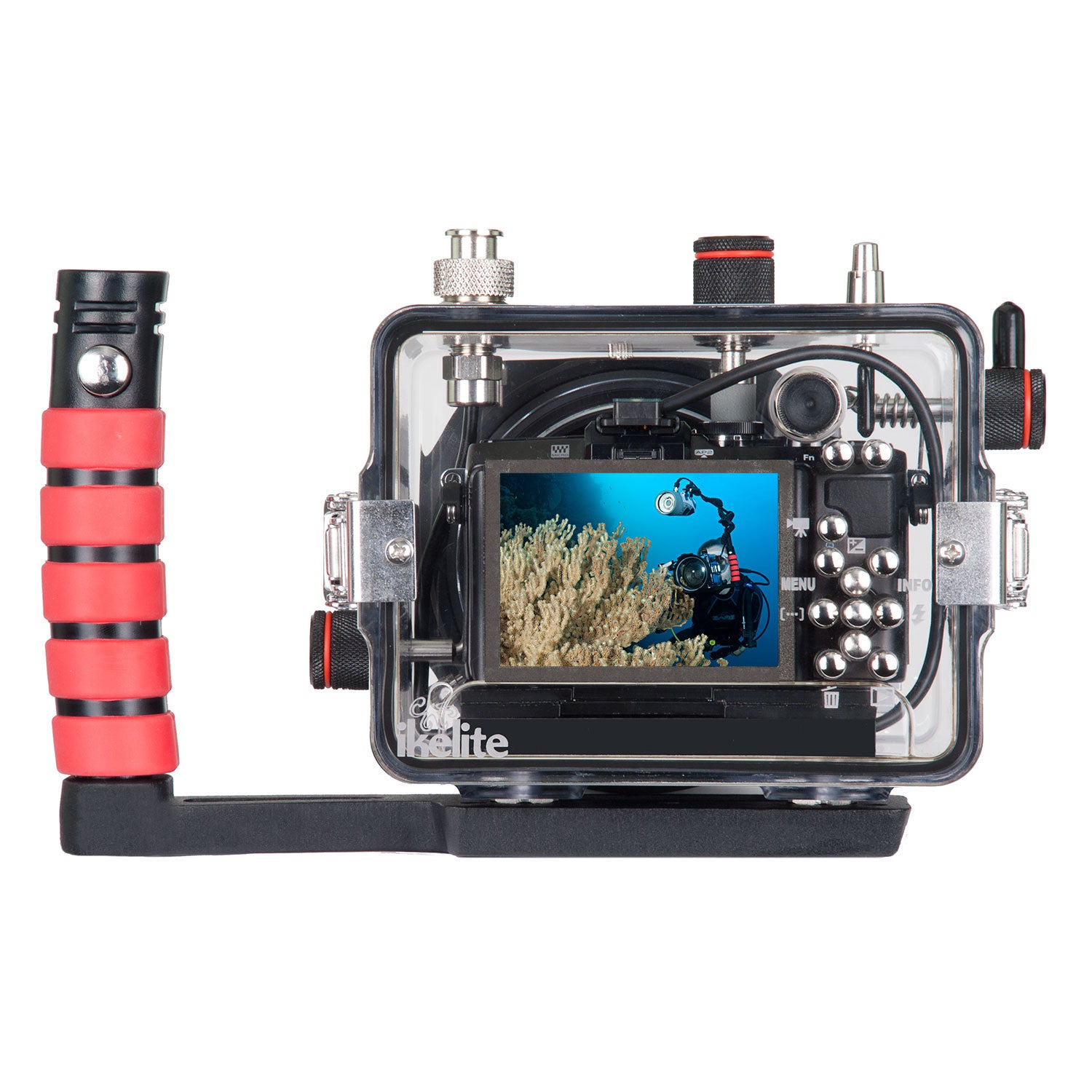 200DLM/A Underwater TTL Housing for Olympus PEN E-PL7 Mirrorless Micro Four-Thirds Cameras