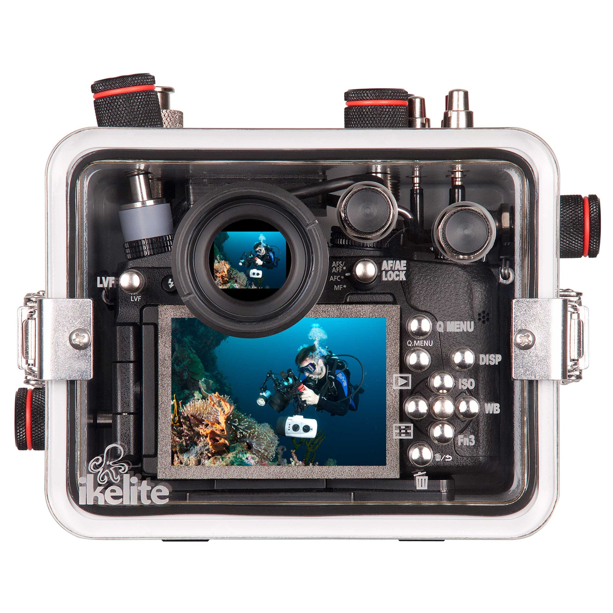 200DLM/B Underwater TTL Housing for Panasonic Lumix G7 Mirrorless Micro Four-Thirds Cameras