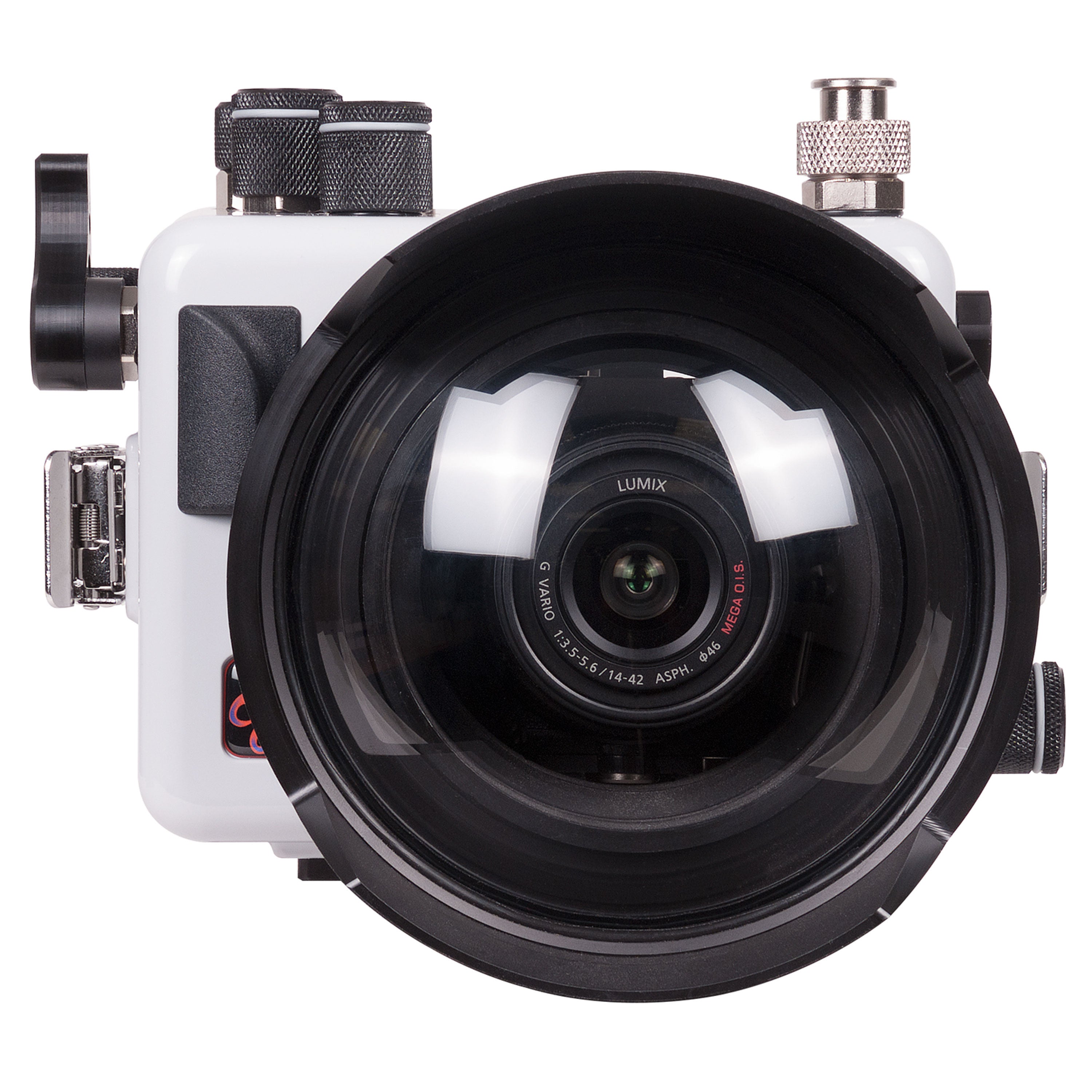 200DLM/A Underwater TTL Housing for Panasonic Lumix GX85, GX80, GX7 Mark II Mirrorless Micro Four-Thirds Cameras
