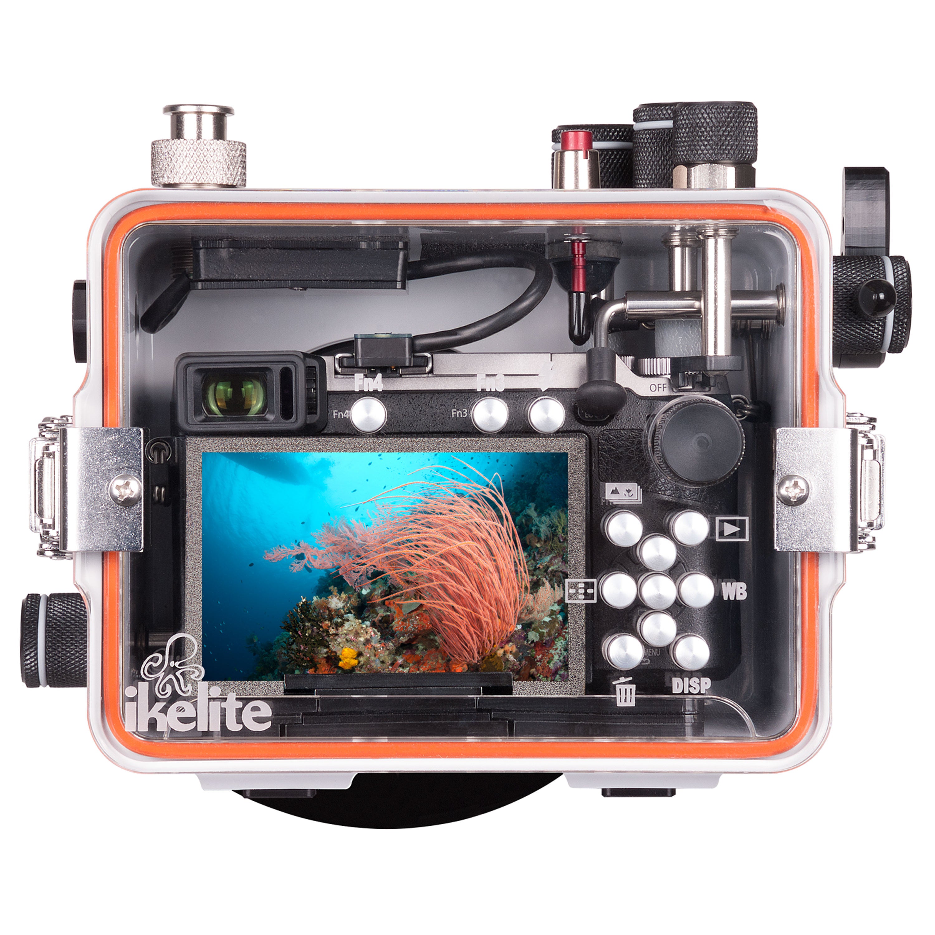 200DLM/A Underwater TTL Housing for Panasonic Lumix GX85, GX80, GX7 Mark II Mirrorless Micro Four-Thirds Cameras