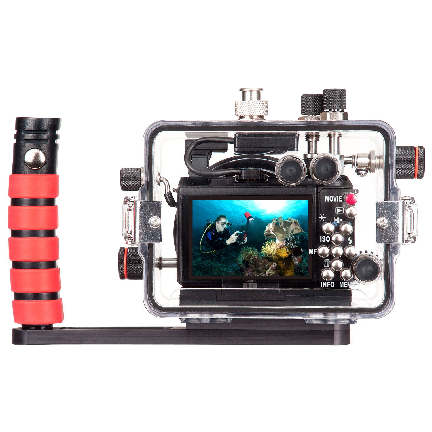 200DLM/A Underwater TTL Housing for Canon EOS M3 Mirrorless Cameras