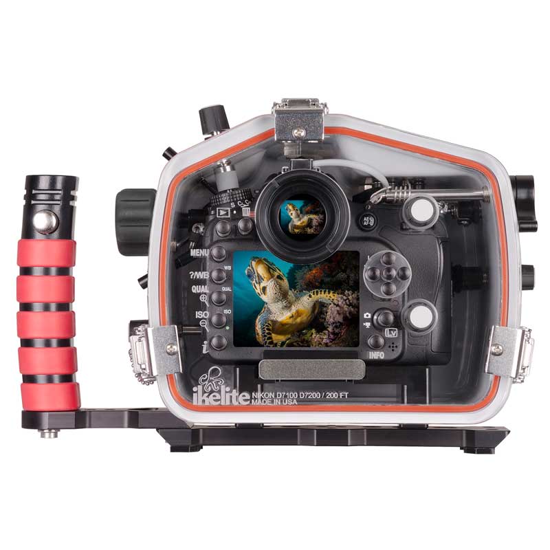 200DL Underwater Housing for Nikon D7100 D7200 DSLR Cameras