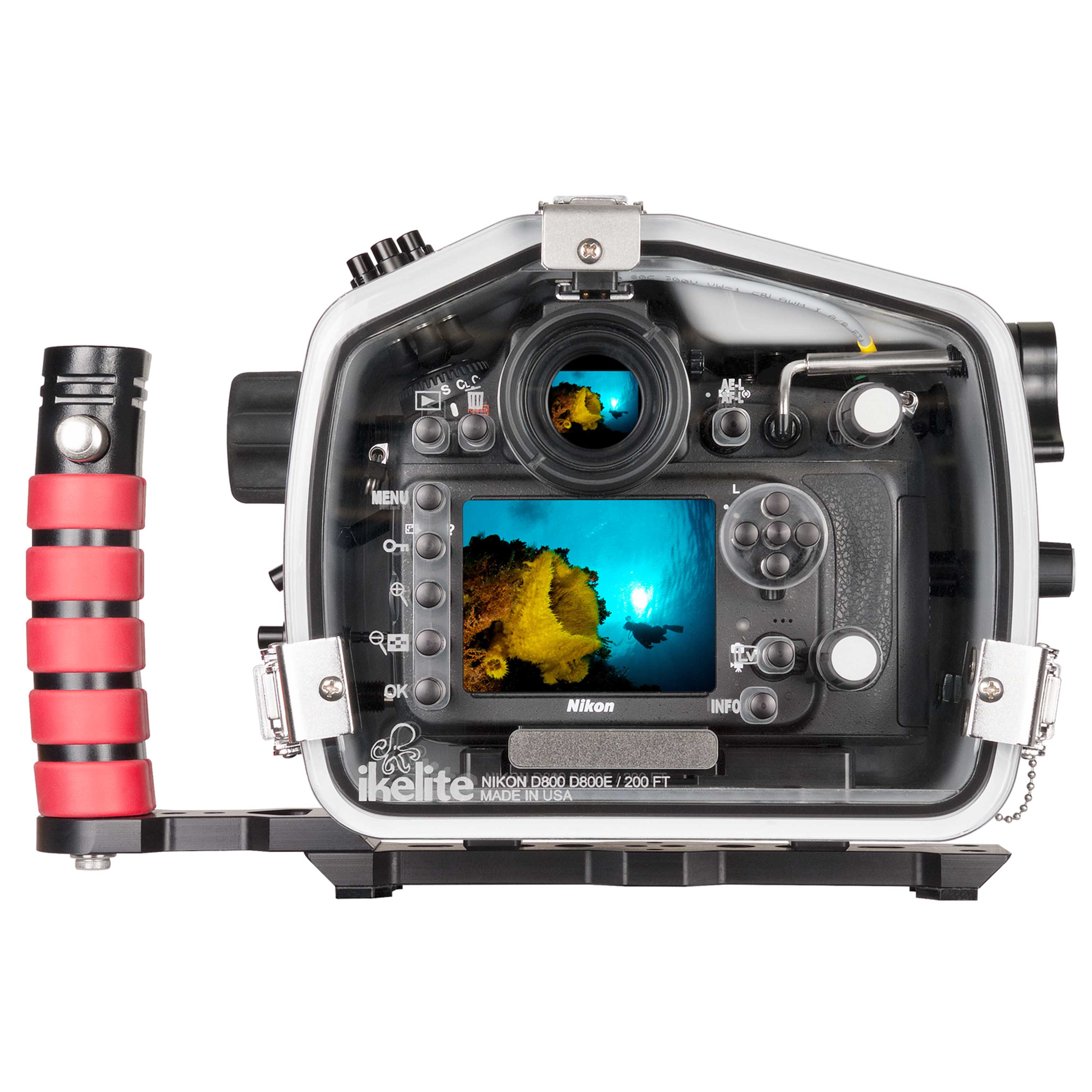 200DL Underwater Housing for Nikon D800, D800E DSLR Cameras