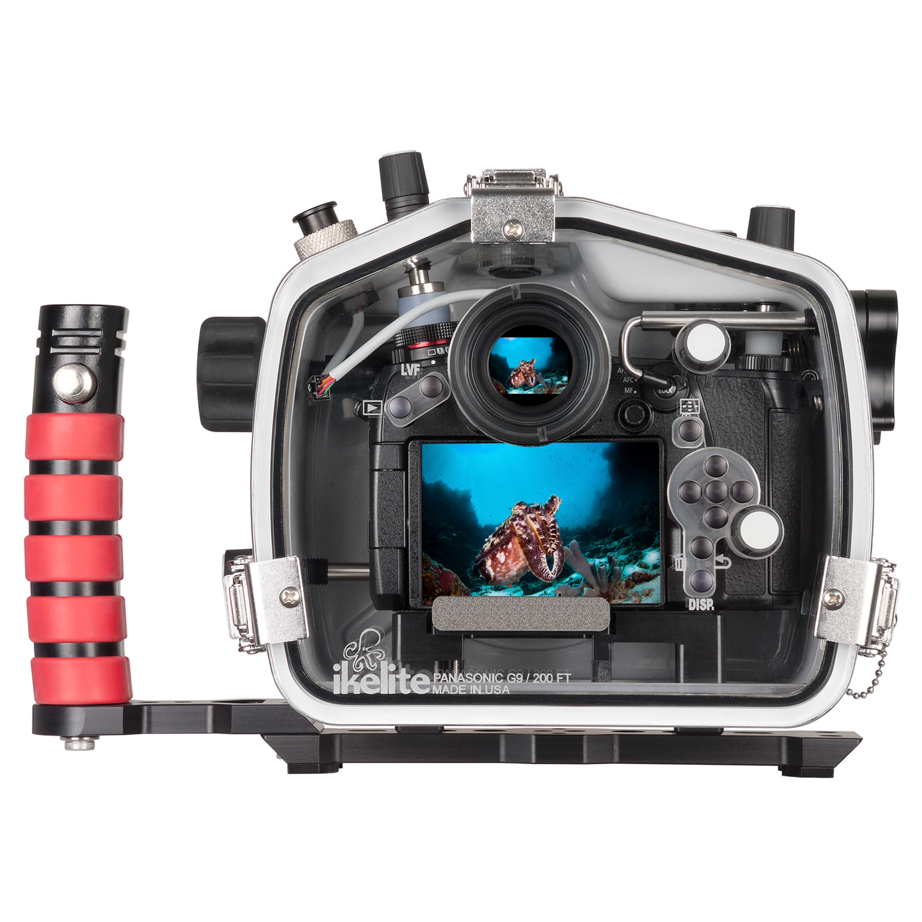 200DL Underwater Housing for Panasonic Lumix DC-G9 Micro Four-Thirds Mirrorless Cameras