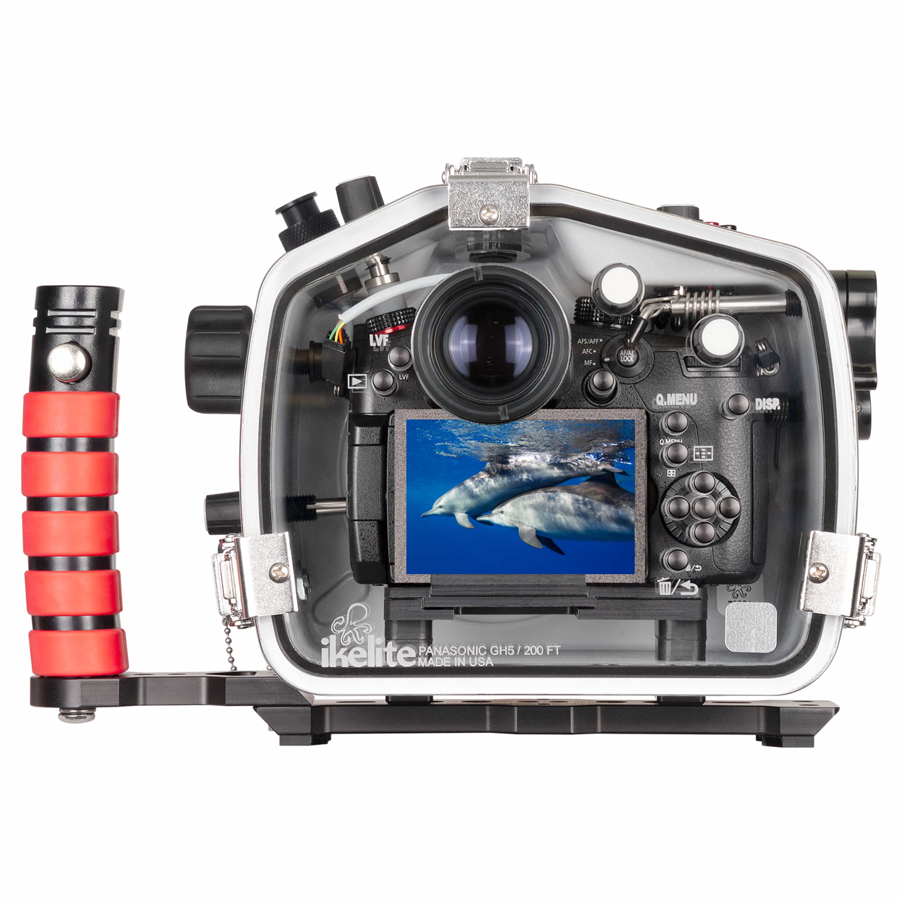 200DL Underwater Housing for Panasonic Lumix GH5, GH5S, GH5 II Mirrorless Micro Four-Thirds Cameras