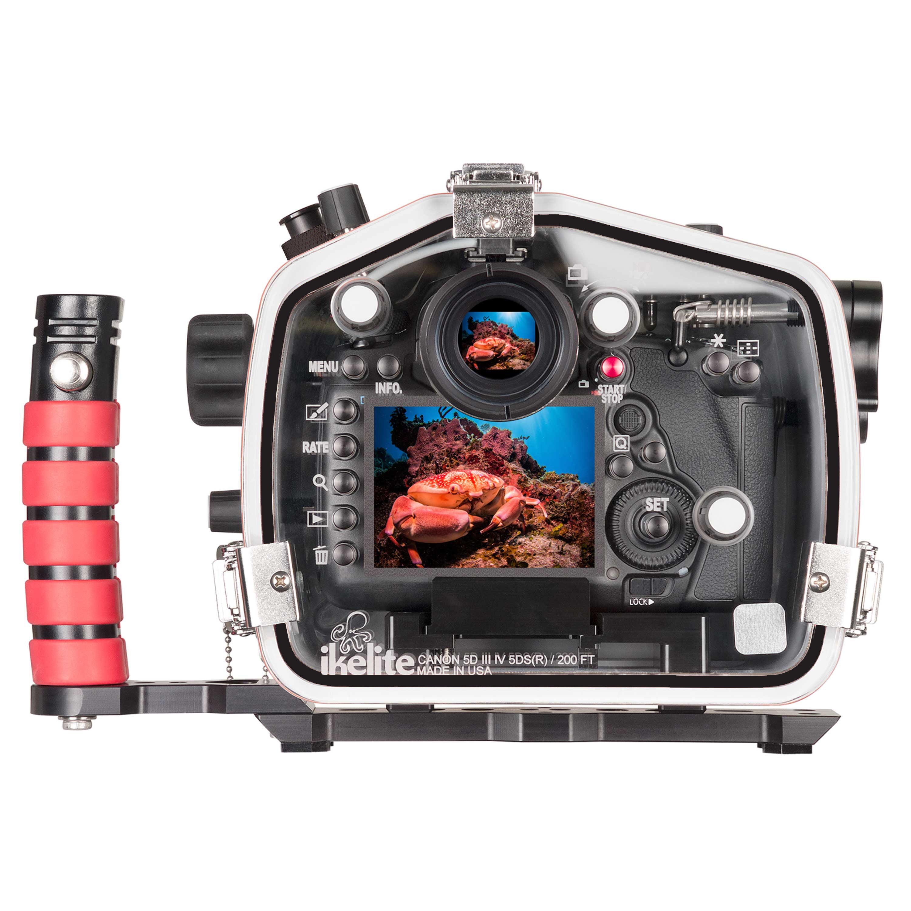 Kansen Christendom Architectuur 200DL Underwater Housing for Canon EOS 5D Mark III, 5D Mark IV, 5DS, 5