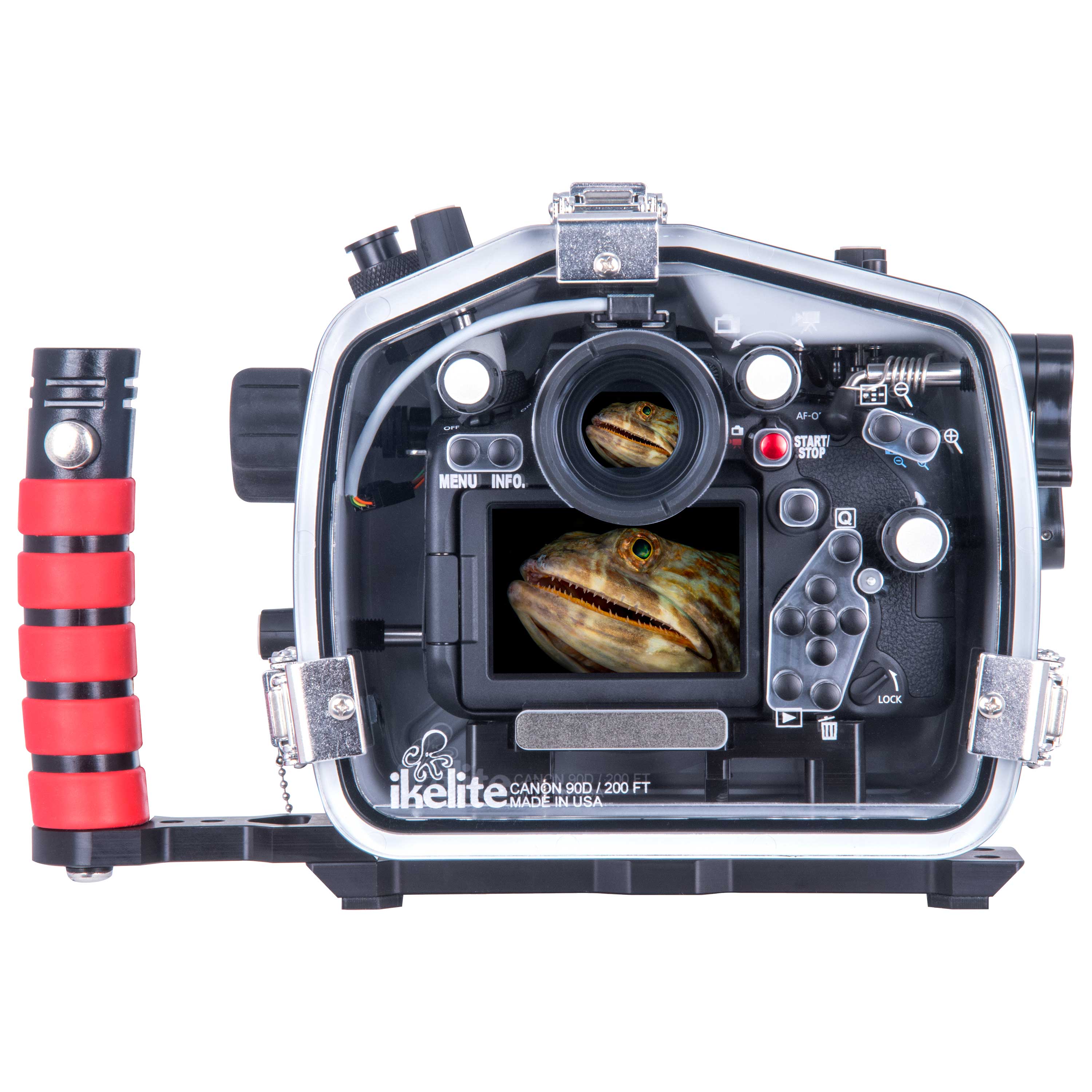 200DL Underwater Housing for Canon EOS 90D DSLR Cameras